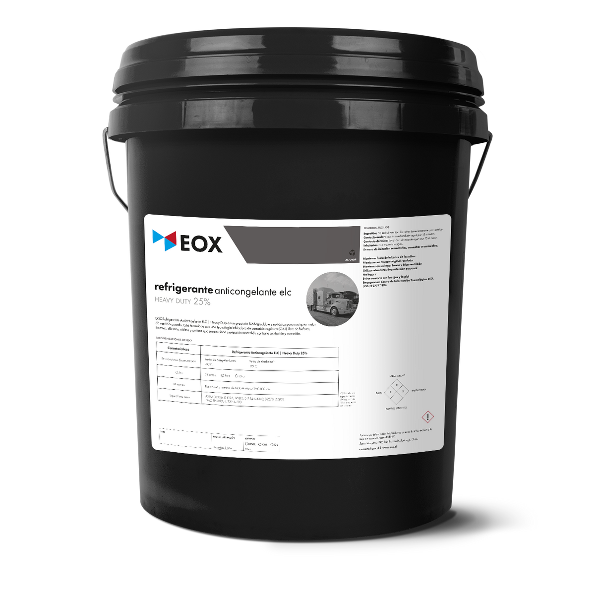 [AC0404] Refrigerante Anticongelante ELC - Balde 20 L / Verde Flúor