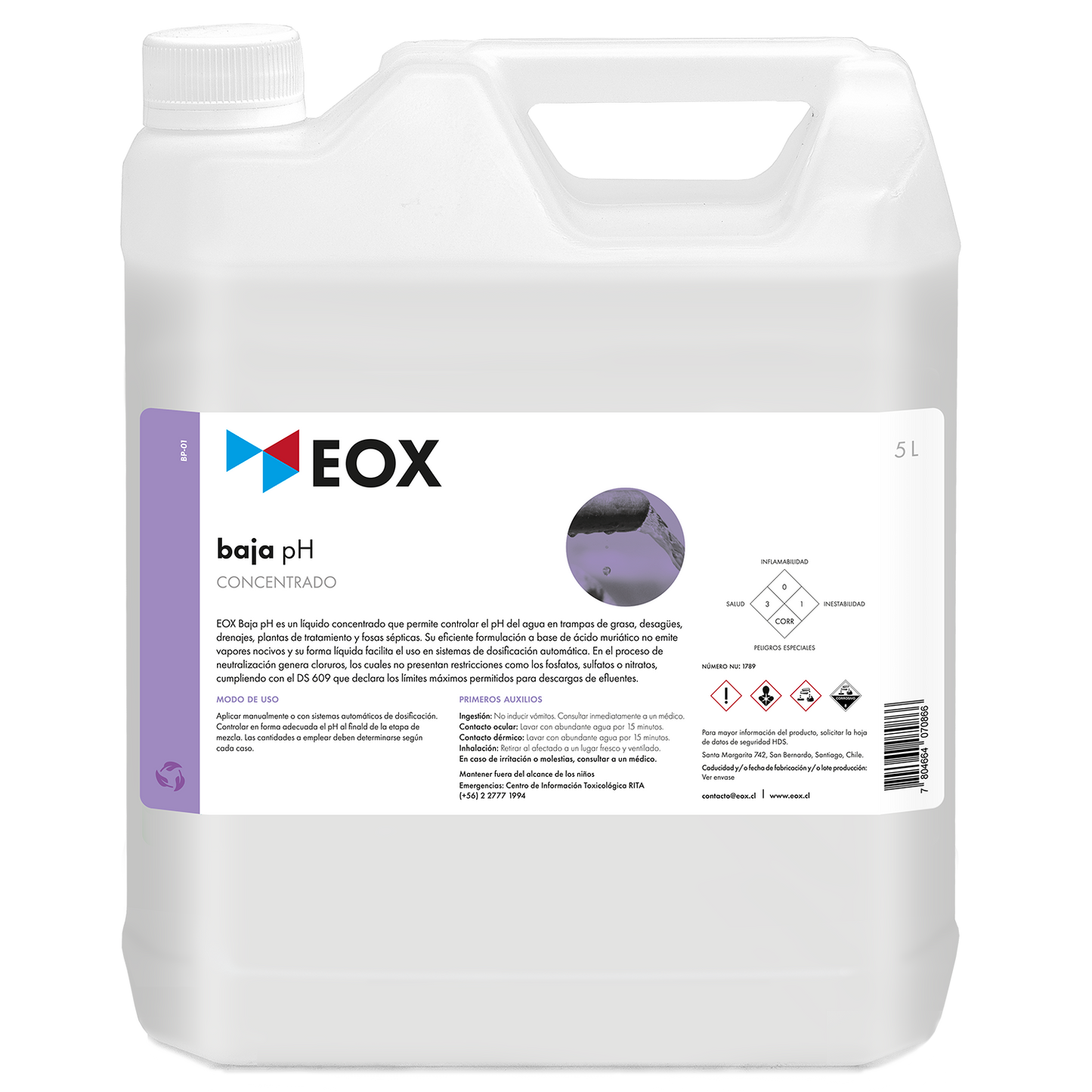 [BP01] Baja pH | Concentrado 24%