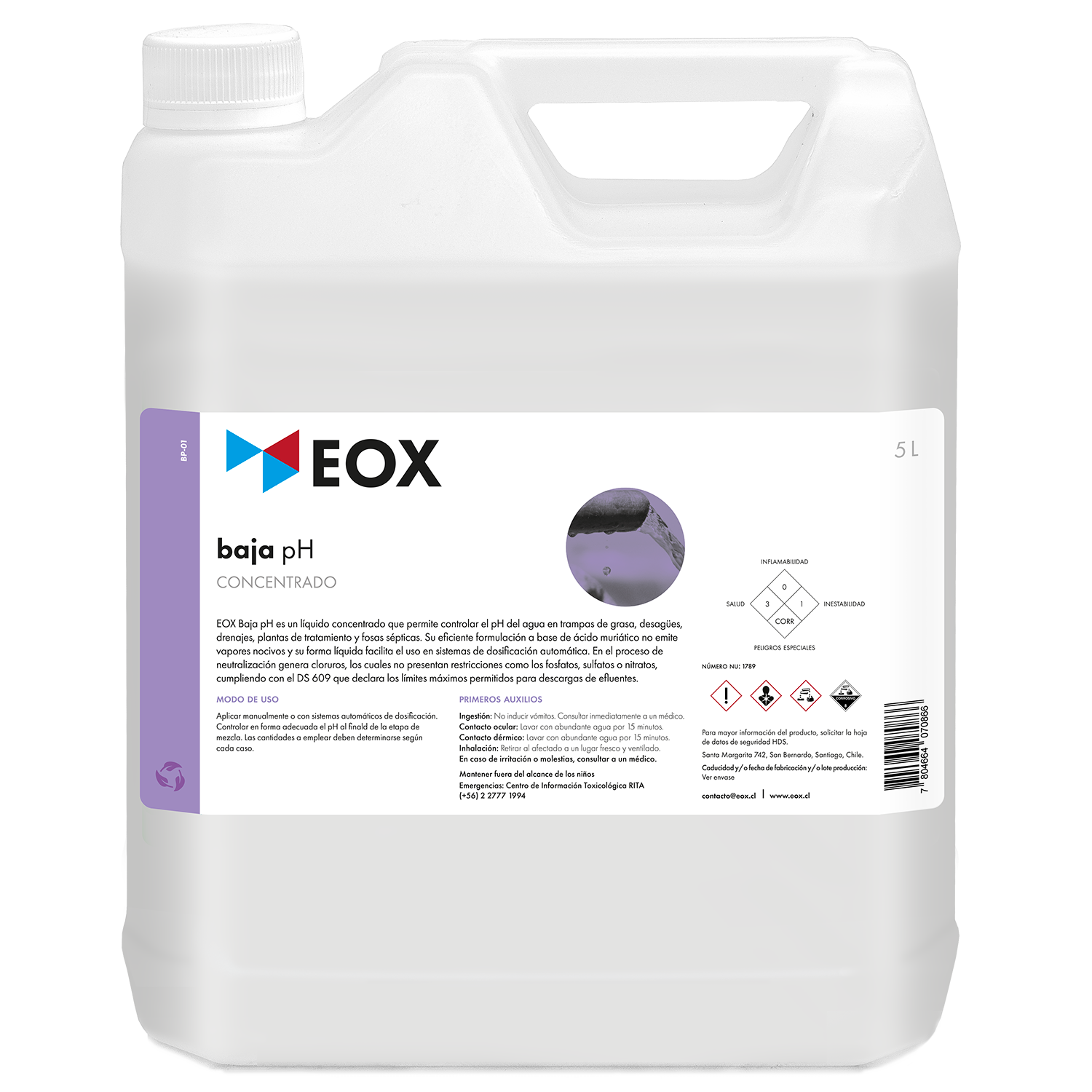 [BP01] Baja pH | Concentrado 24%