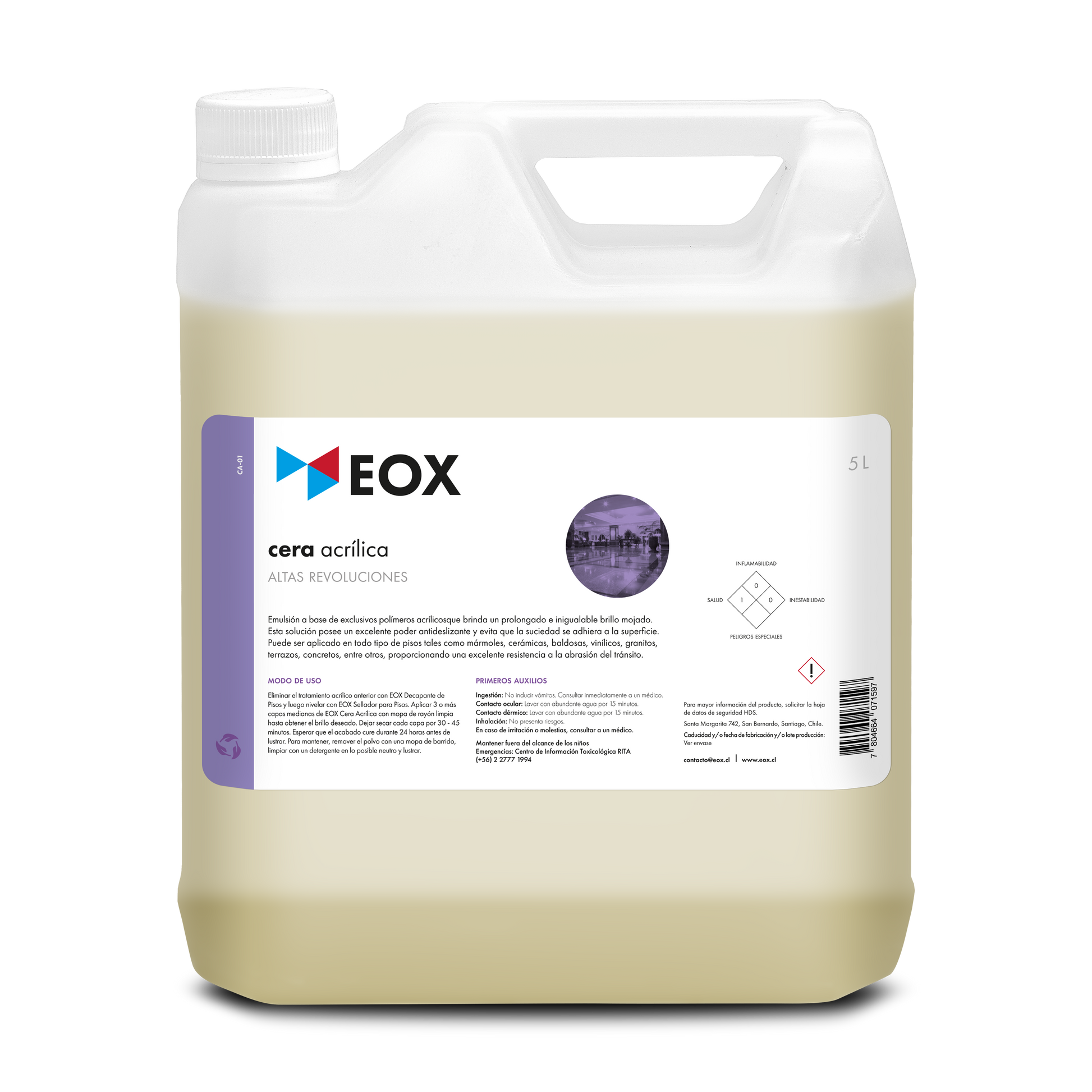 [CA01] Cera Acrílica | Altas Revoluciones