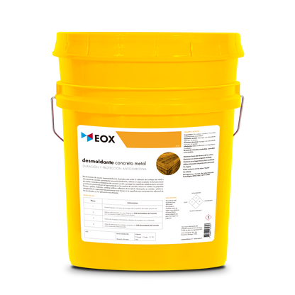 [DC01] Desmoldante Concreto Metal | Duración y Protección Anticorrosiva