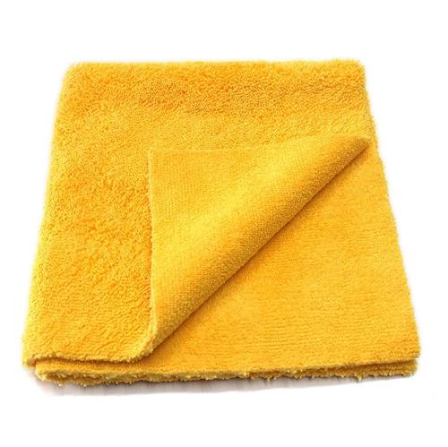 [EA-63] Paño Microfibra 380 GSM s/ Costuras | Amarillo 40x60 cm