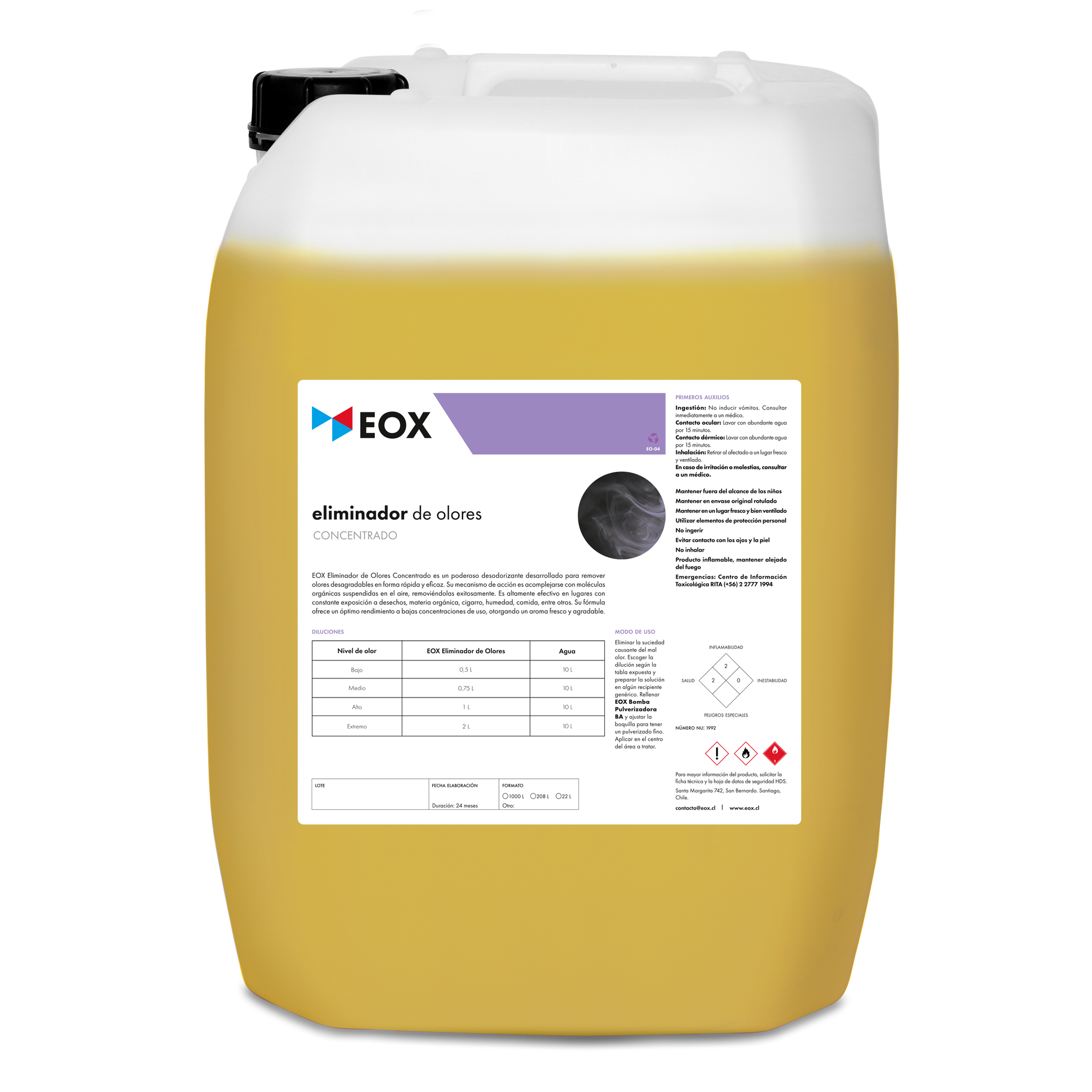 [EO04] Eliminador de Olores | Concentrado