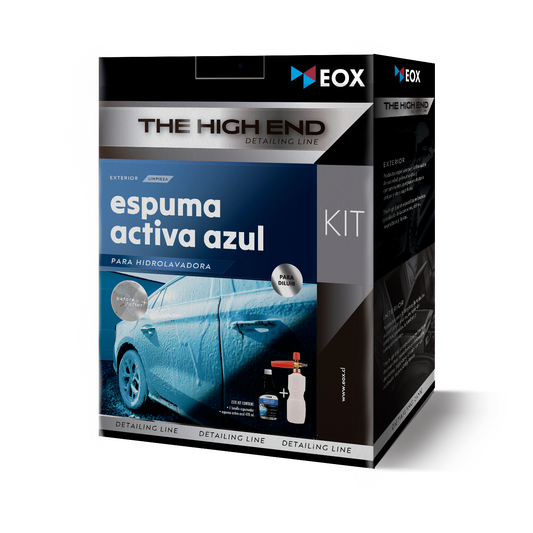 [KIT-SA10] KIT Espuma Activa Azul | Incluye Botella Espumador 1 L