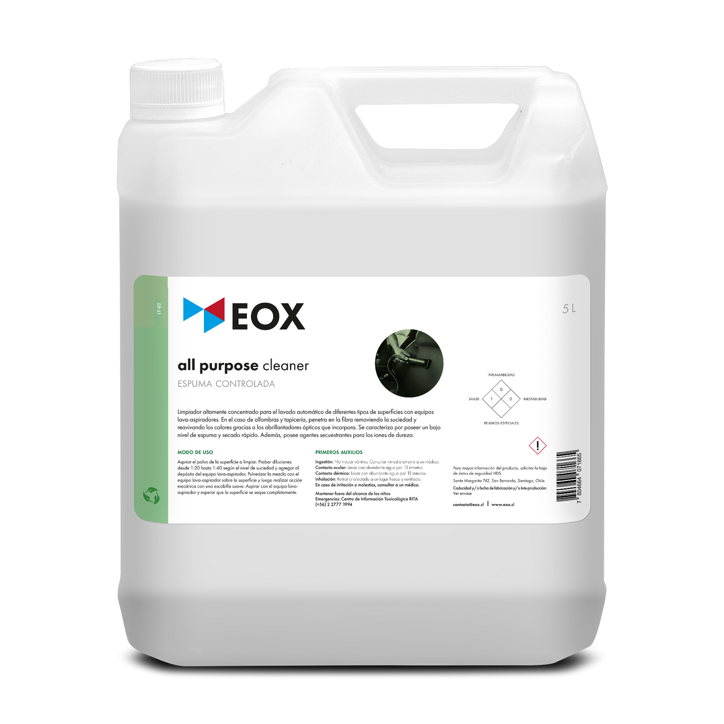 [LT02] All Purpose Cleaner | Espuma Controlada