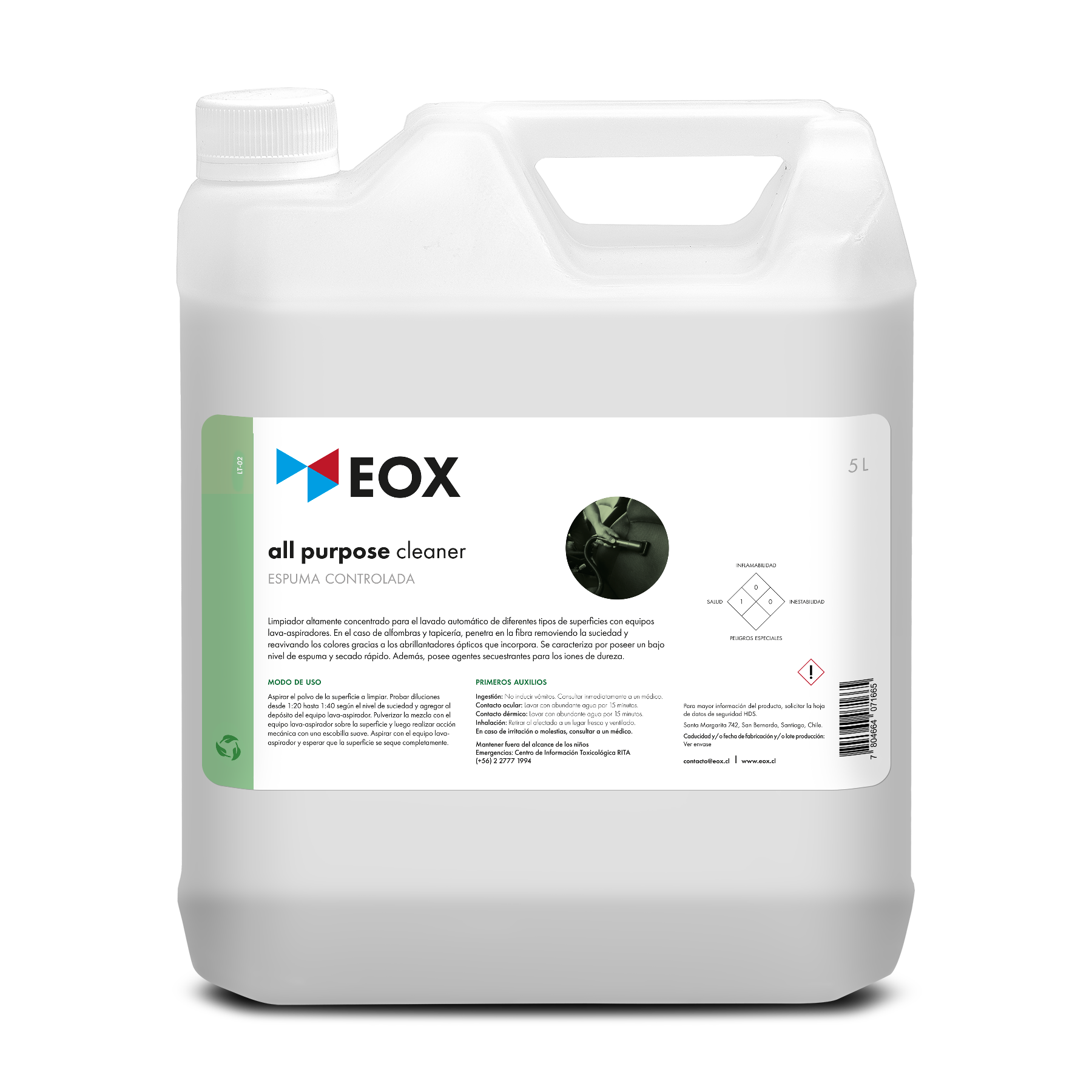 [LT02] All Purpose Cleaner | Espuma Controlada