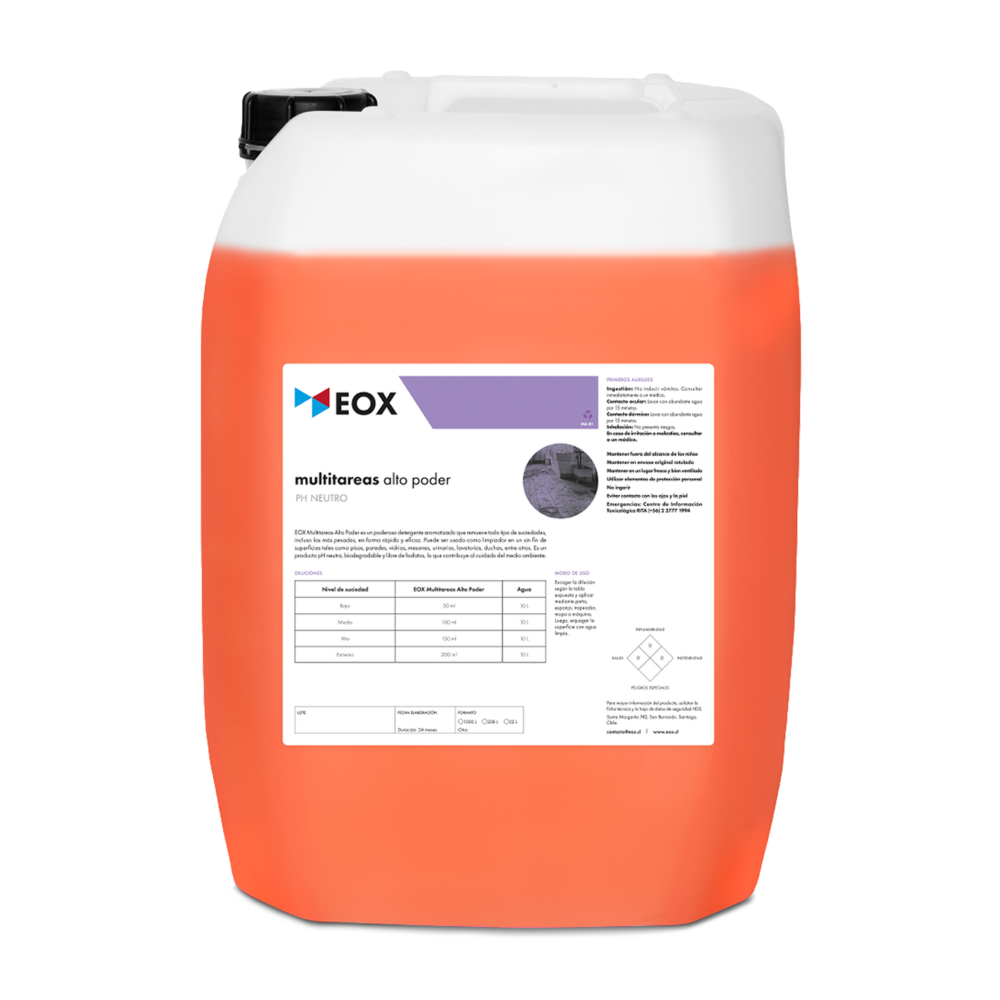 [MA01] Multitareas Alto Poder | pH Neutro