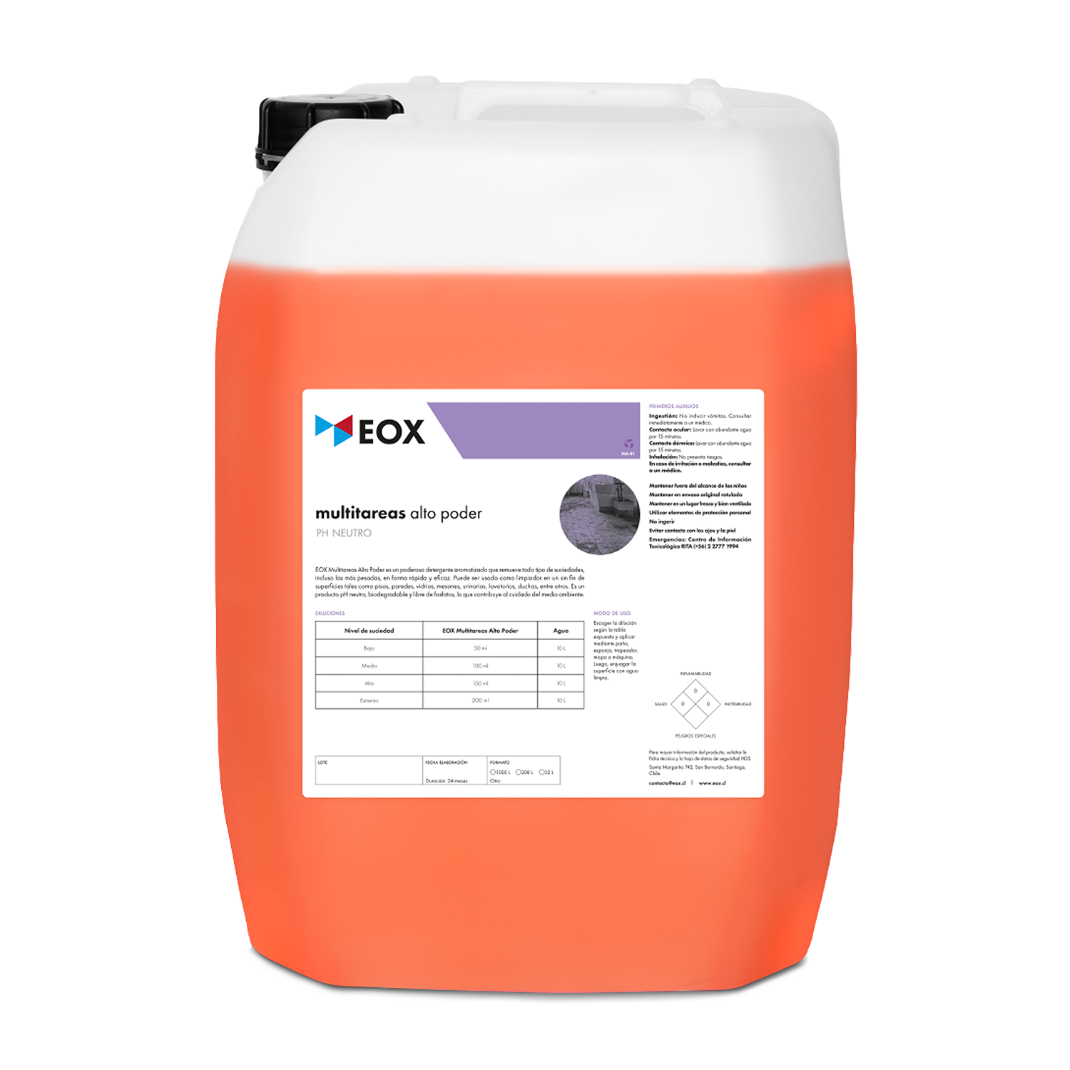 [MA01] Multitareas Alto Poder | pH Neutro