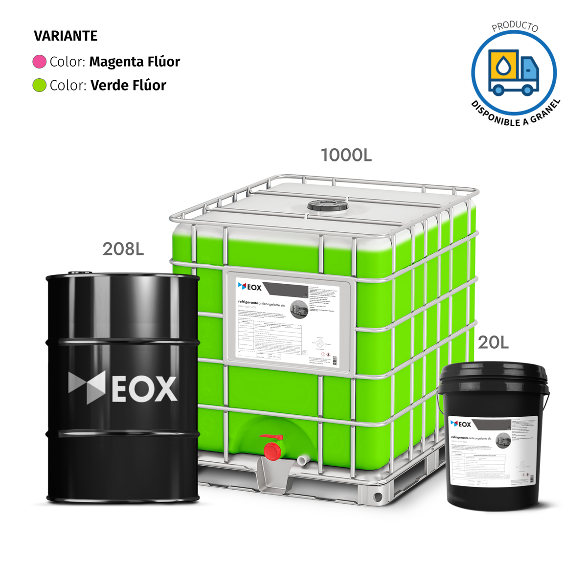 [AC0503] Refrigerante Anticongelante ELC | Heavy Duty 40% (-25°C)