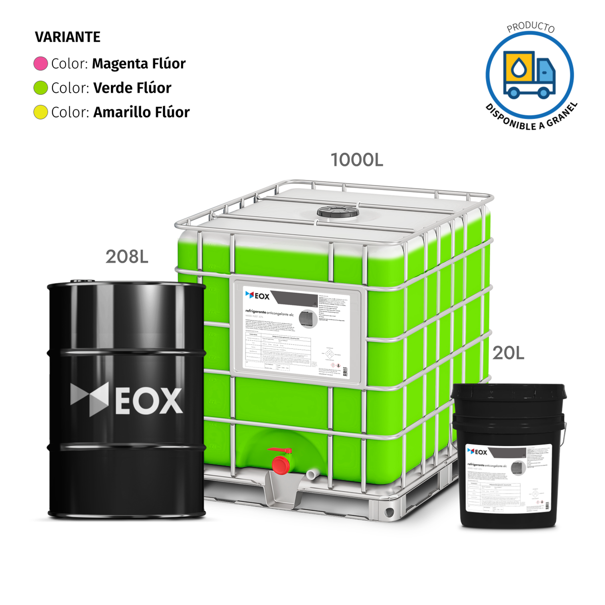 [AC0803] Refrigerante Anticongelante ELC | Mixed Fleet 50% (-37°C)