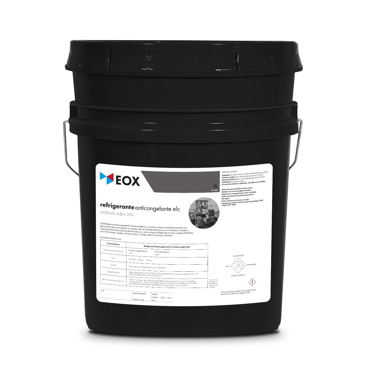 [AC0901] Refrigerante Anticongelante ELC | Extreme M&N 30% (-16°C)