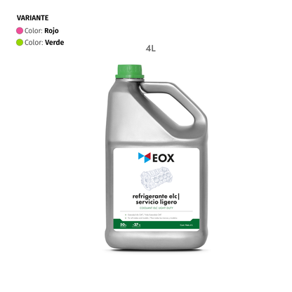 [AC50] Refrigerante ELC Servicio Ligero | Coolant ELC Light Duty 50% (-37°C)