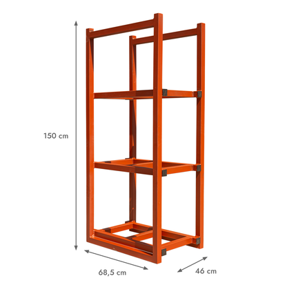 [AE37] Rack Porta Tambores | 3 x 60 L
