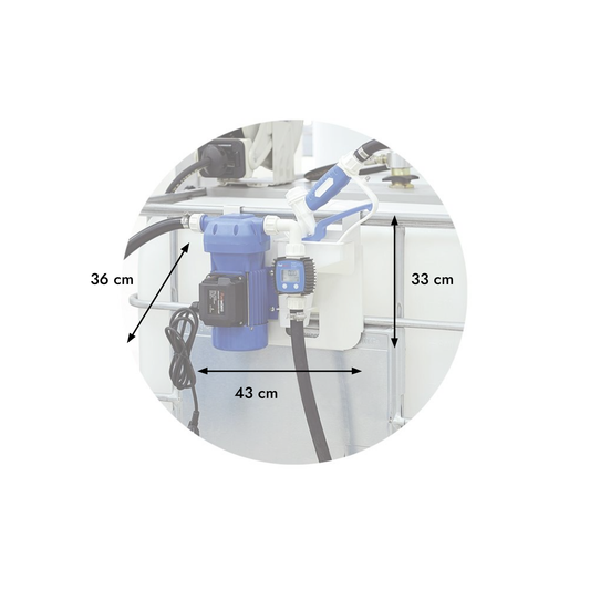 [AE48] Bomba Trasvasije BAL Automática | Base Alcalino IBC 1000 L
