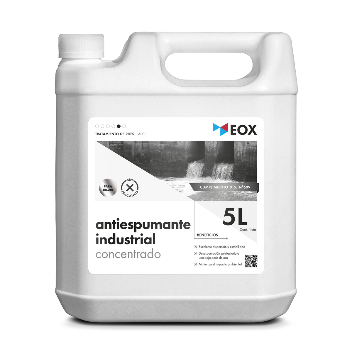 [AI01] Antiespumante Industrial - Bidón 5 L