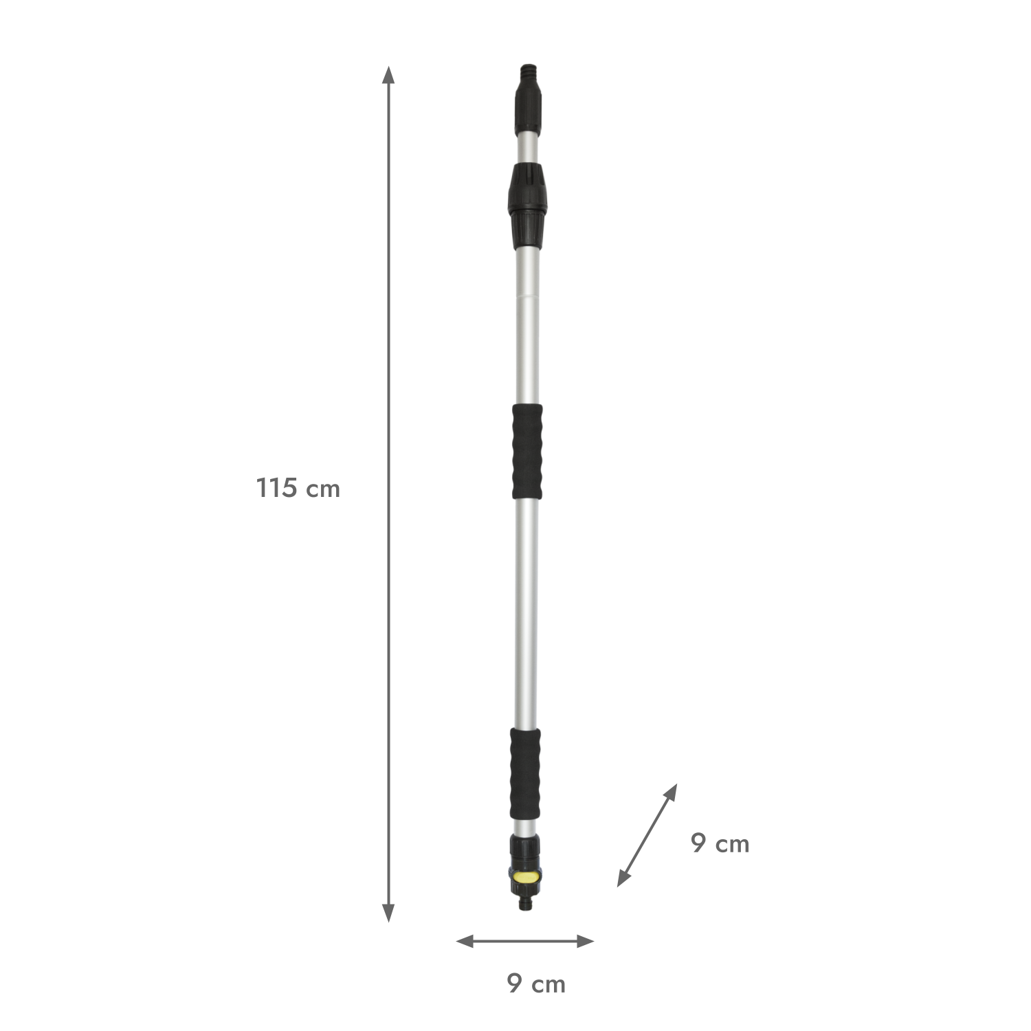 [AL22] Mango Telescópico Aluminio | Extensión 176 cm