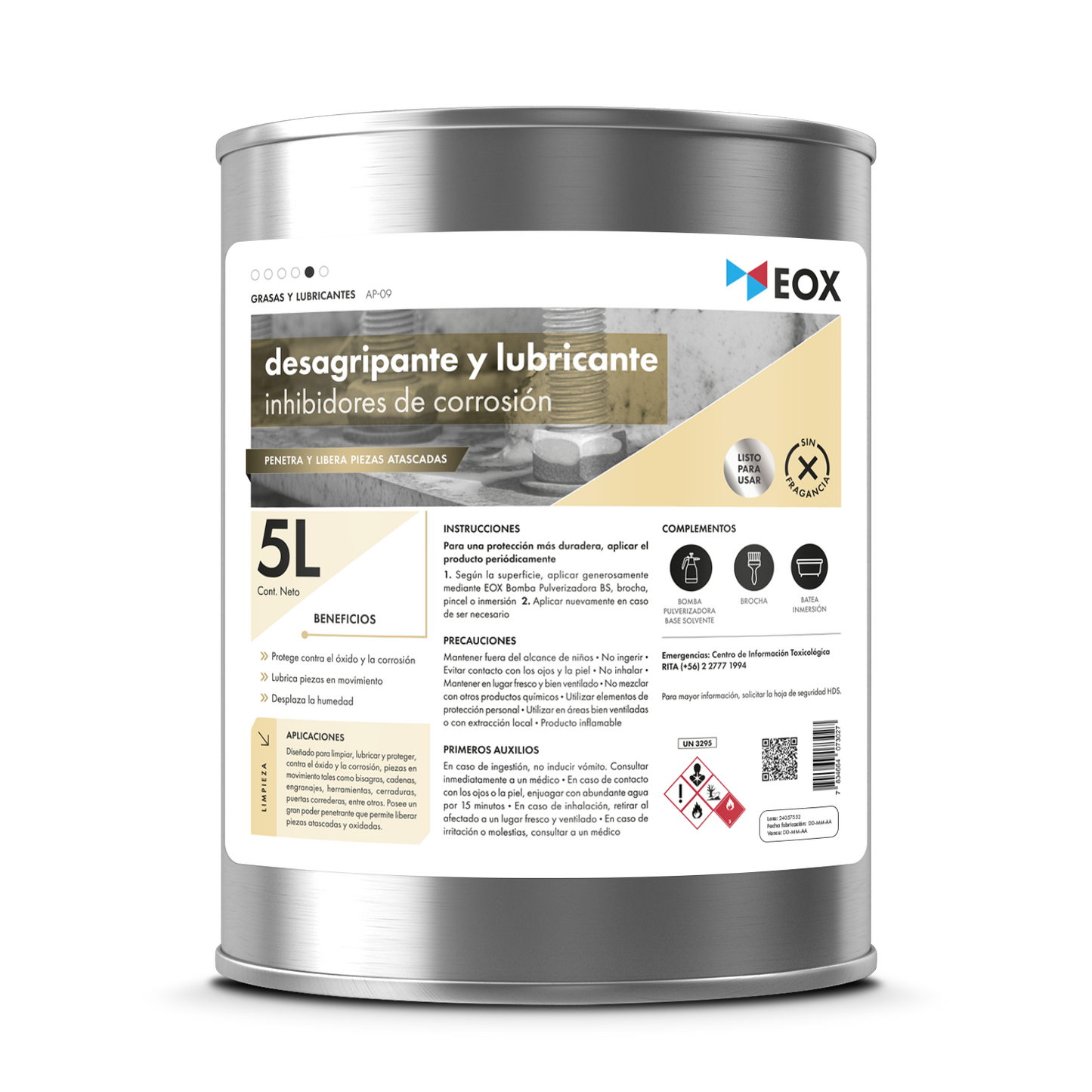 [AP09] Desagripante y Lubricante | Inhibidores de Corrosión