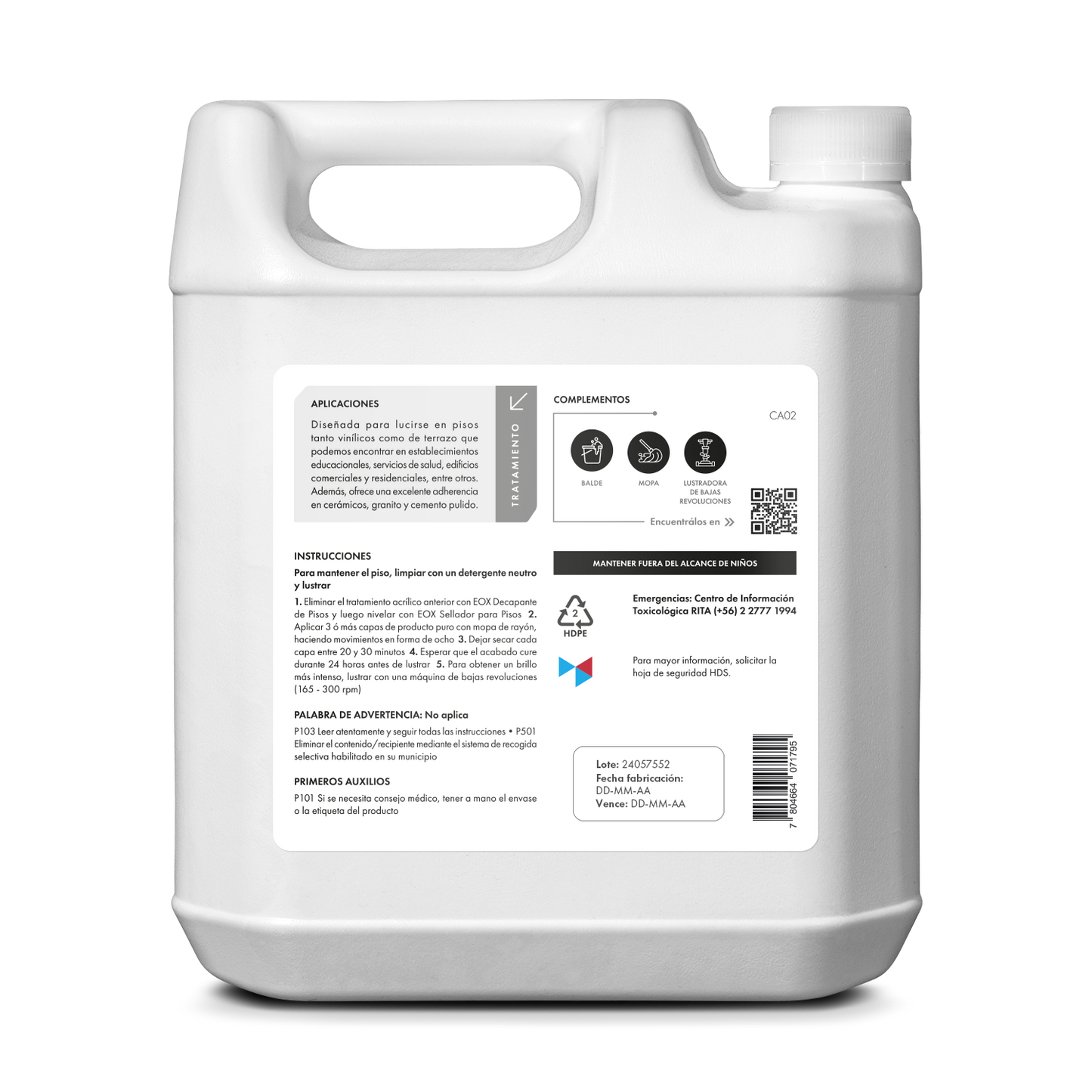 [CA02] Cera Acrílica | Bajas Revoluciones