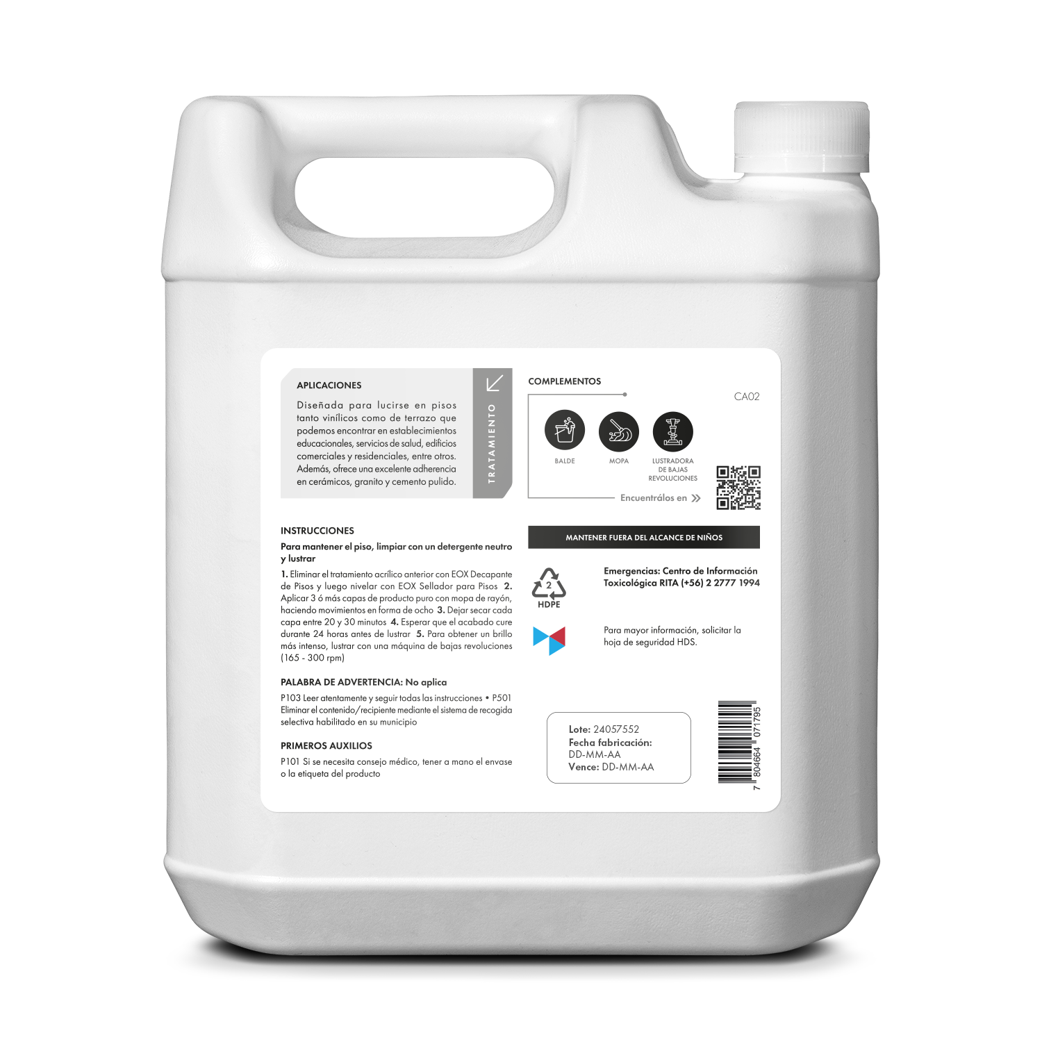 [CA02] Cera Acrílica | Bajas Revoluciones