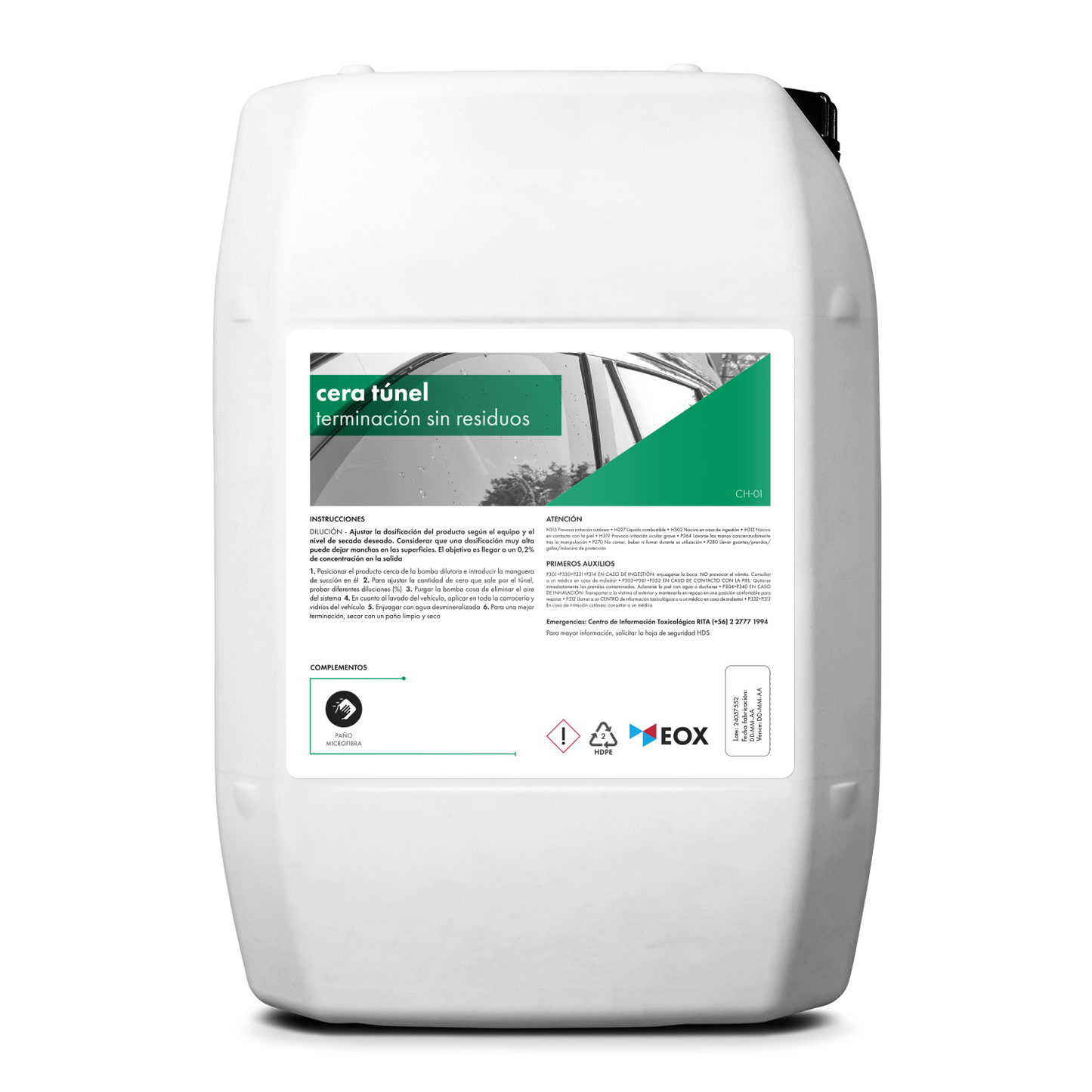 [CH01] Cera Túnel | Terminación Sin Residuos