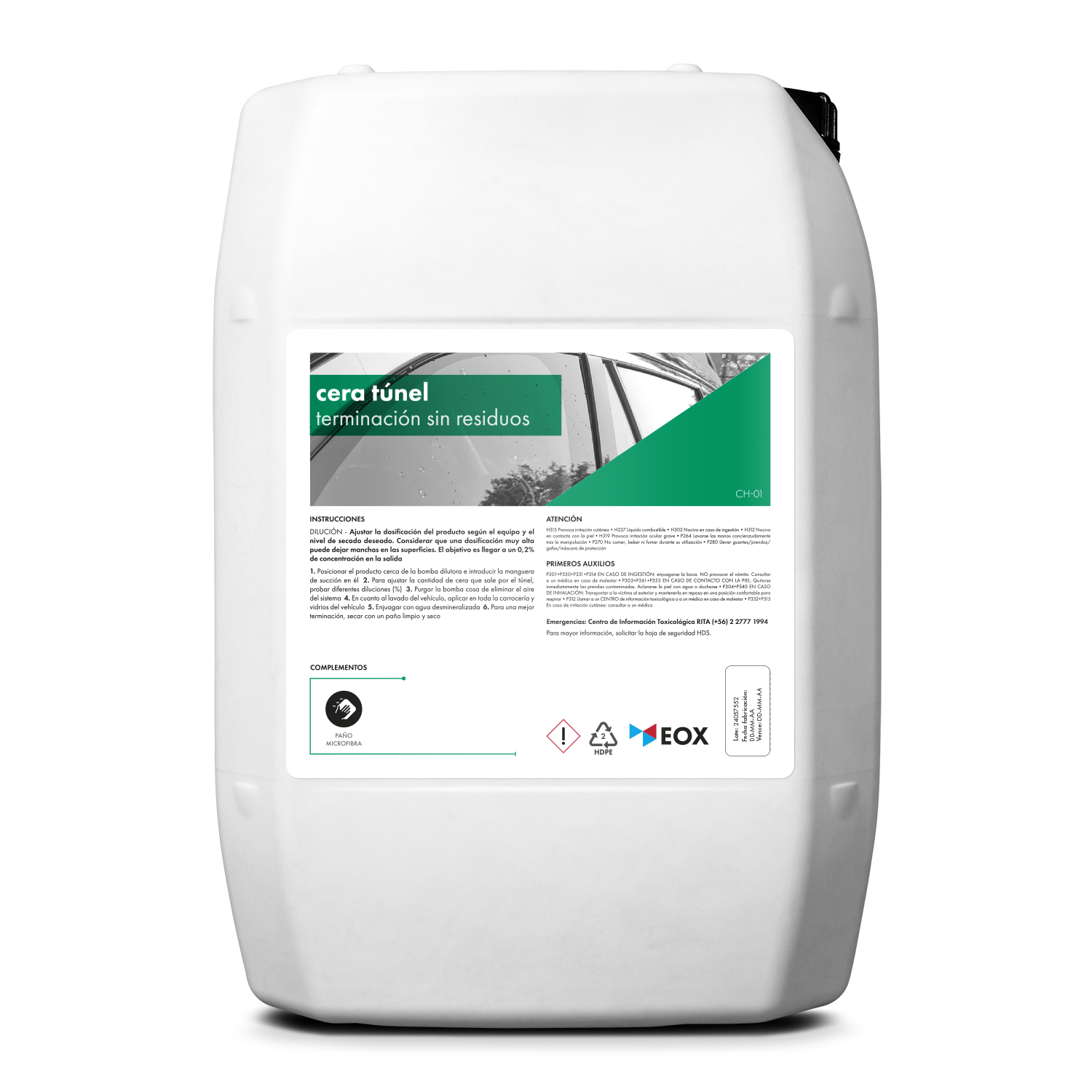 [CH01] Cera Túnel | Terminación Sin Residuos