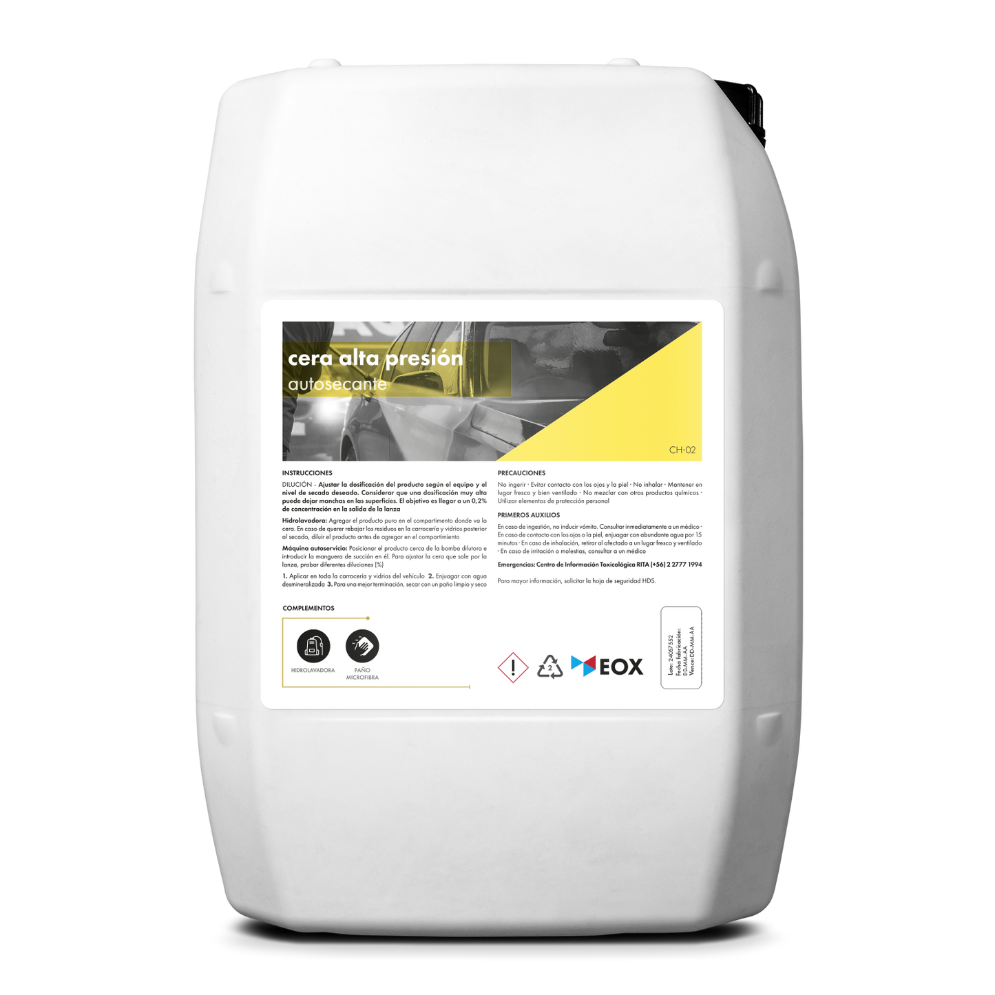 [CH02] Cera Alta Presión | Autosecante