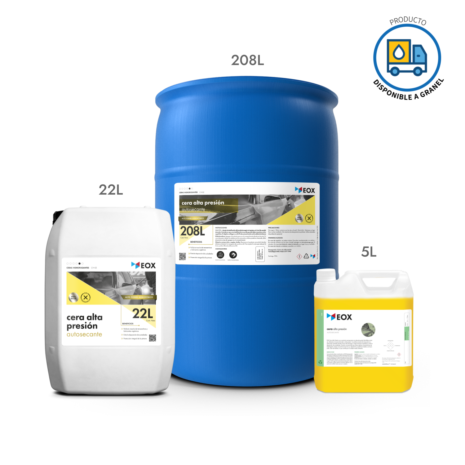 [CH02] Cera Alta Presión | Autosecante