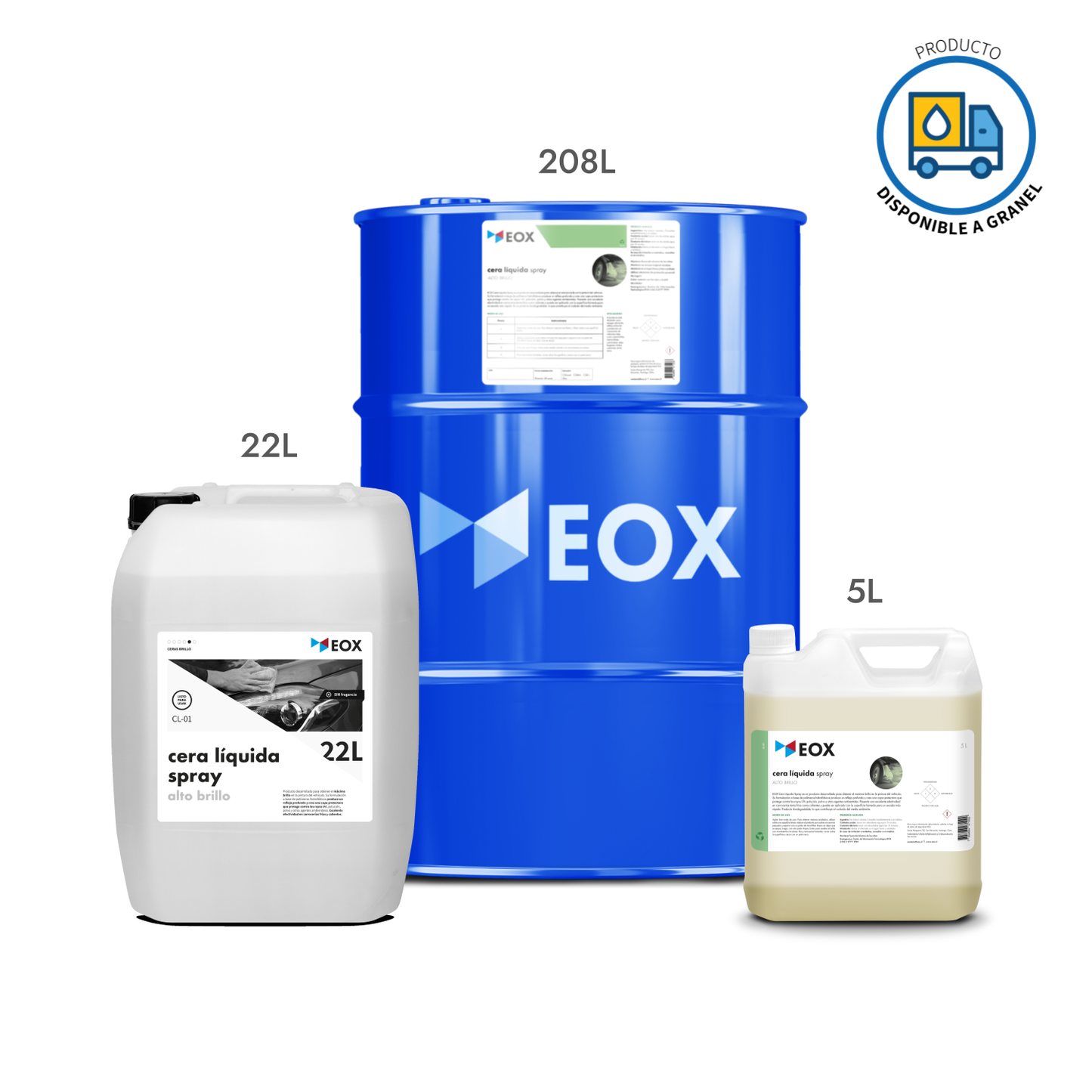 [CL01] Cera Líquida Sintética | Alto Brillo