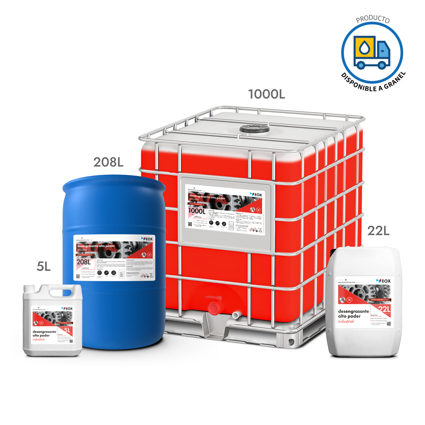 [DA01] Desengrasante Alto Poder | Industrial