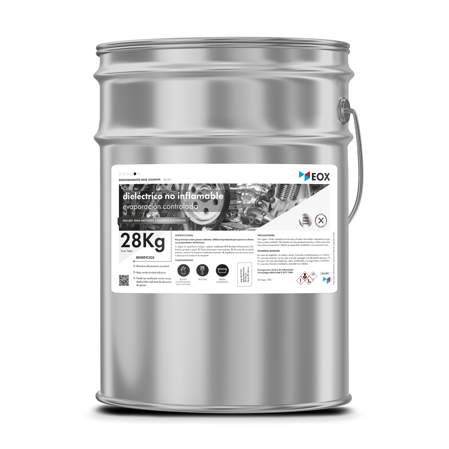 [DA04] Dieléctrico No Inflamable | Evaporación Controlada