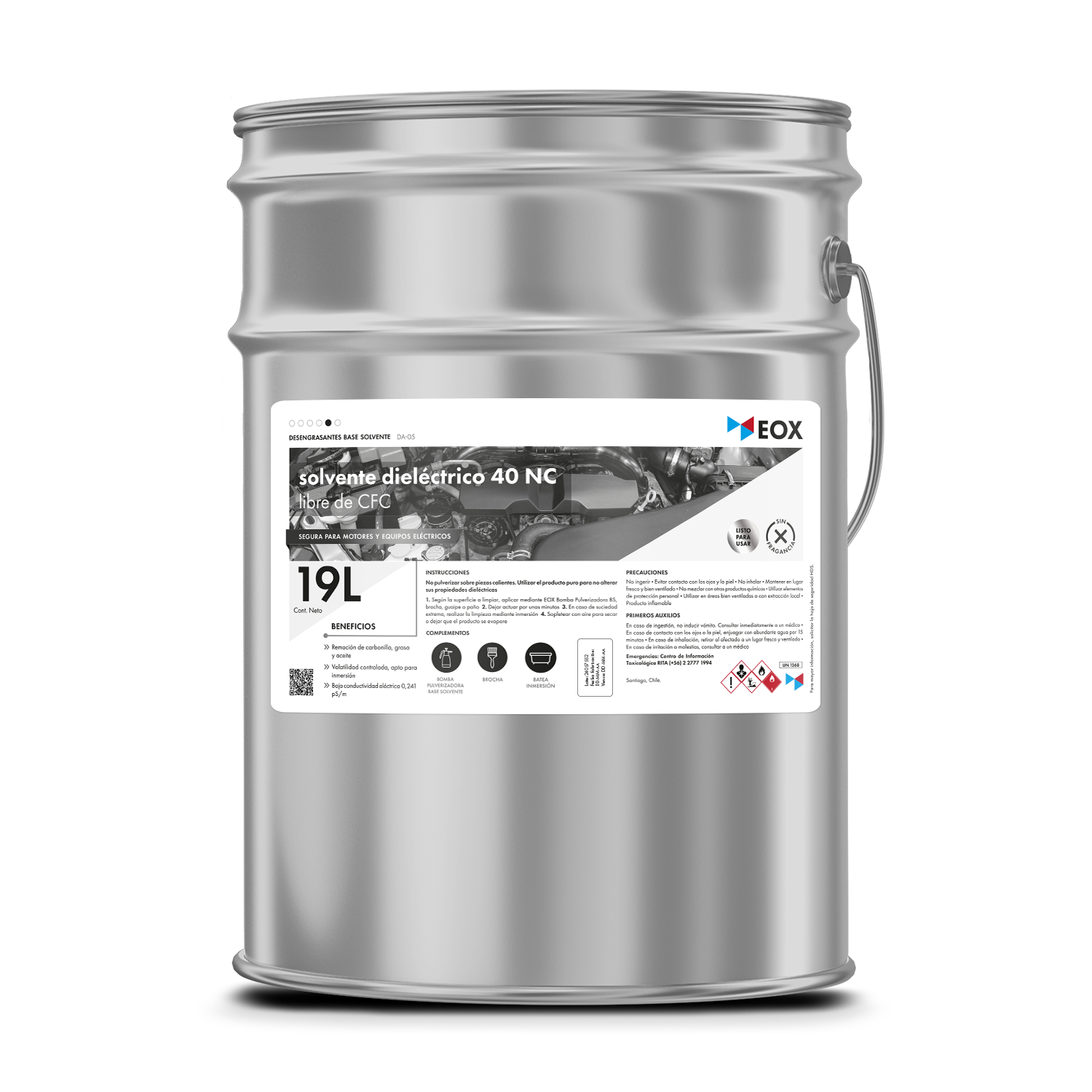 [DA05] Solvente Dieléctrico 40 NC | Libre de CFC