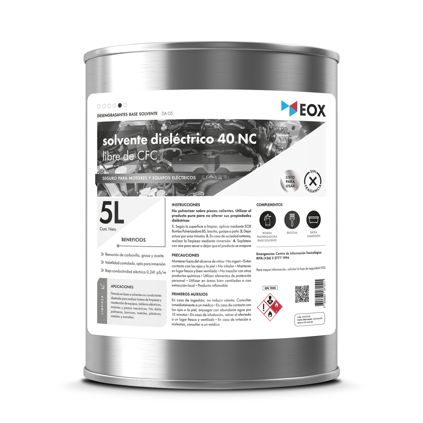 [DA05] Solvente Dieléctrico 40 NC | Libre de CFC