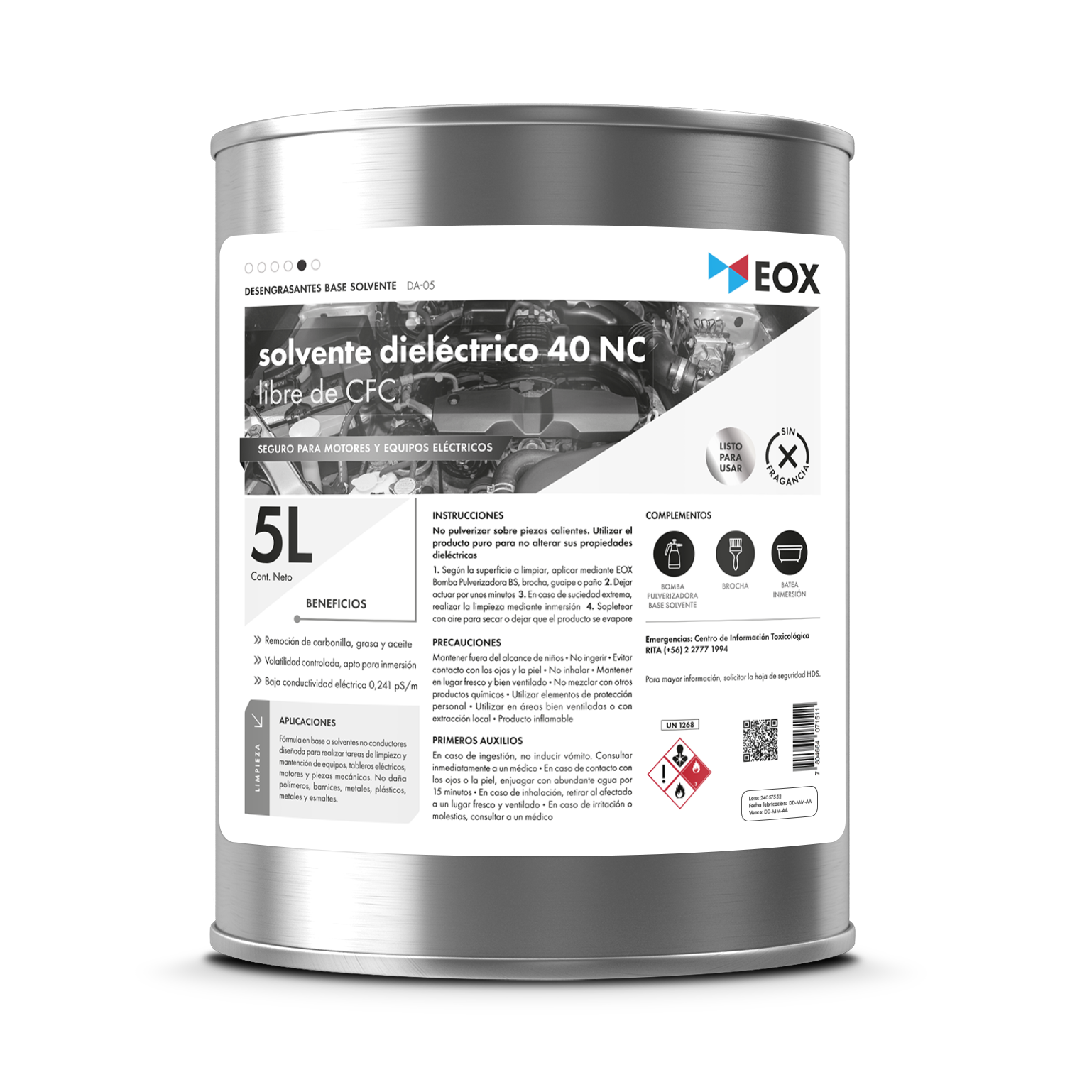 [DA05] Solvente Dieléctrico 40 NC | Libre de CFC