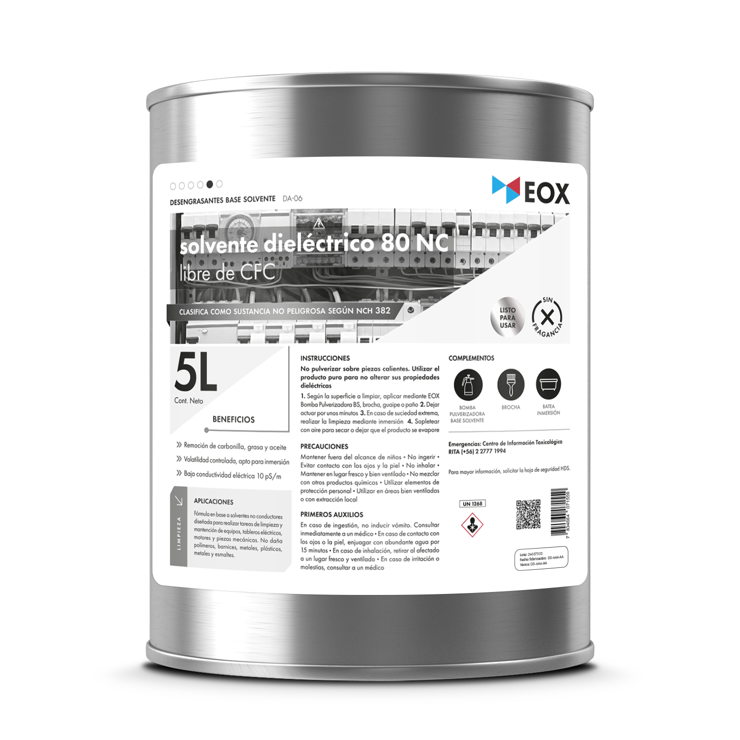 [DA06] Solvente Dieléctrico 80 NC | Libre de CFC