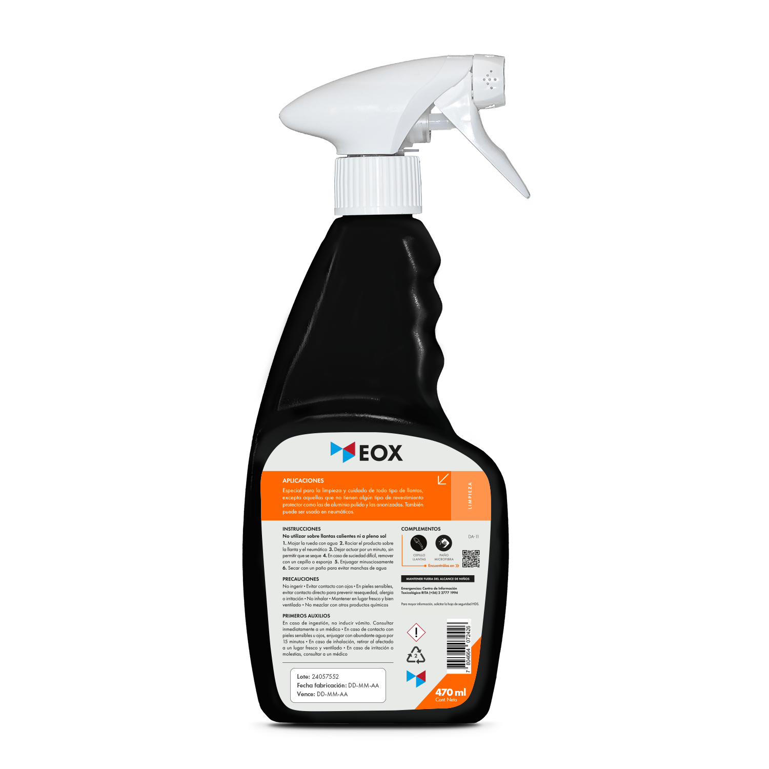 [DA11] Limpiador de Llantas | Rim Cleaner c/ Gatillo