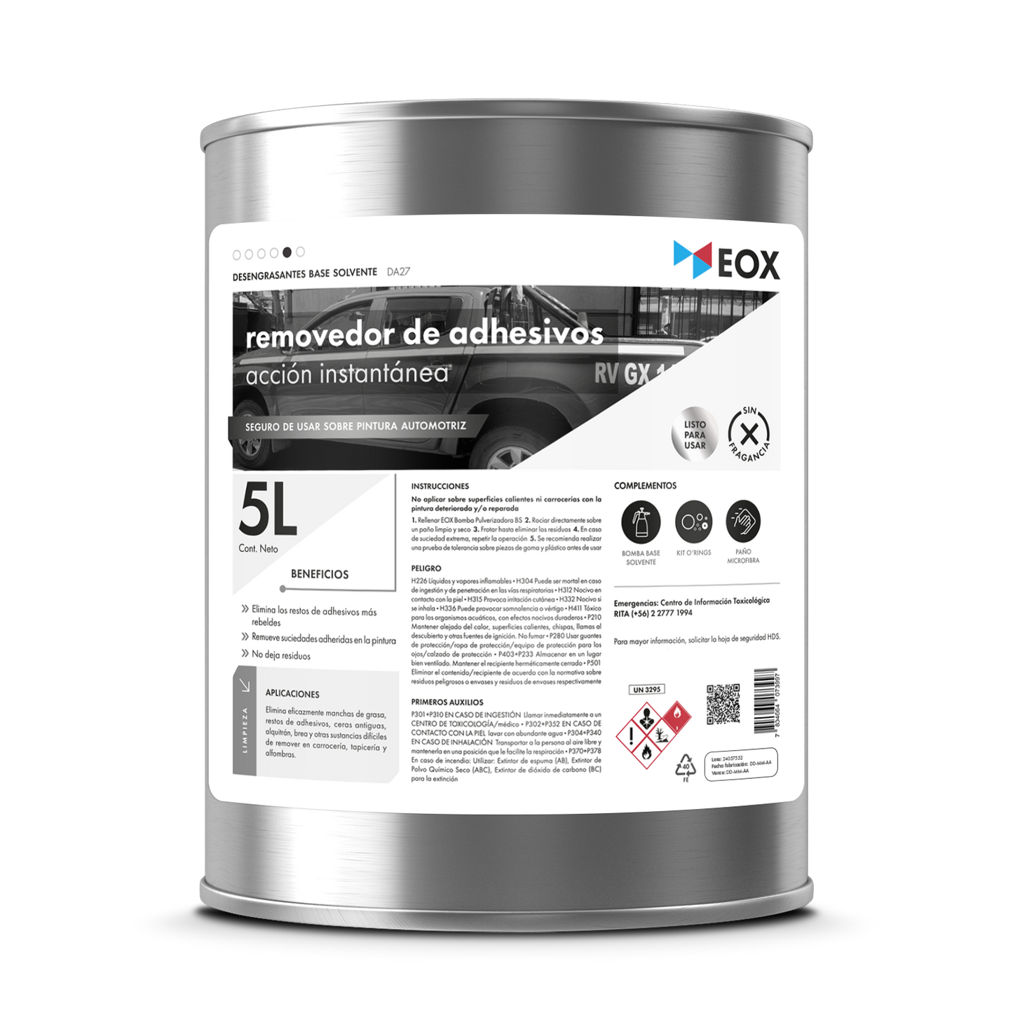 [DA27] Removedor de Adhesivos | Acción Instantánea