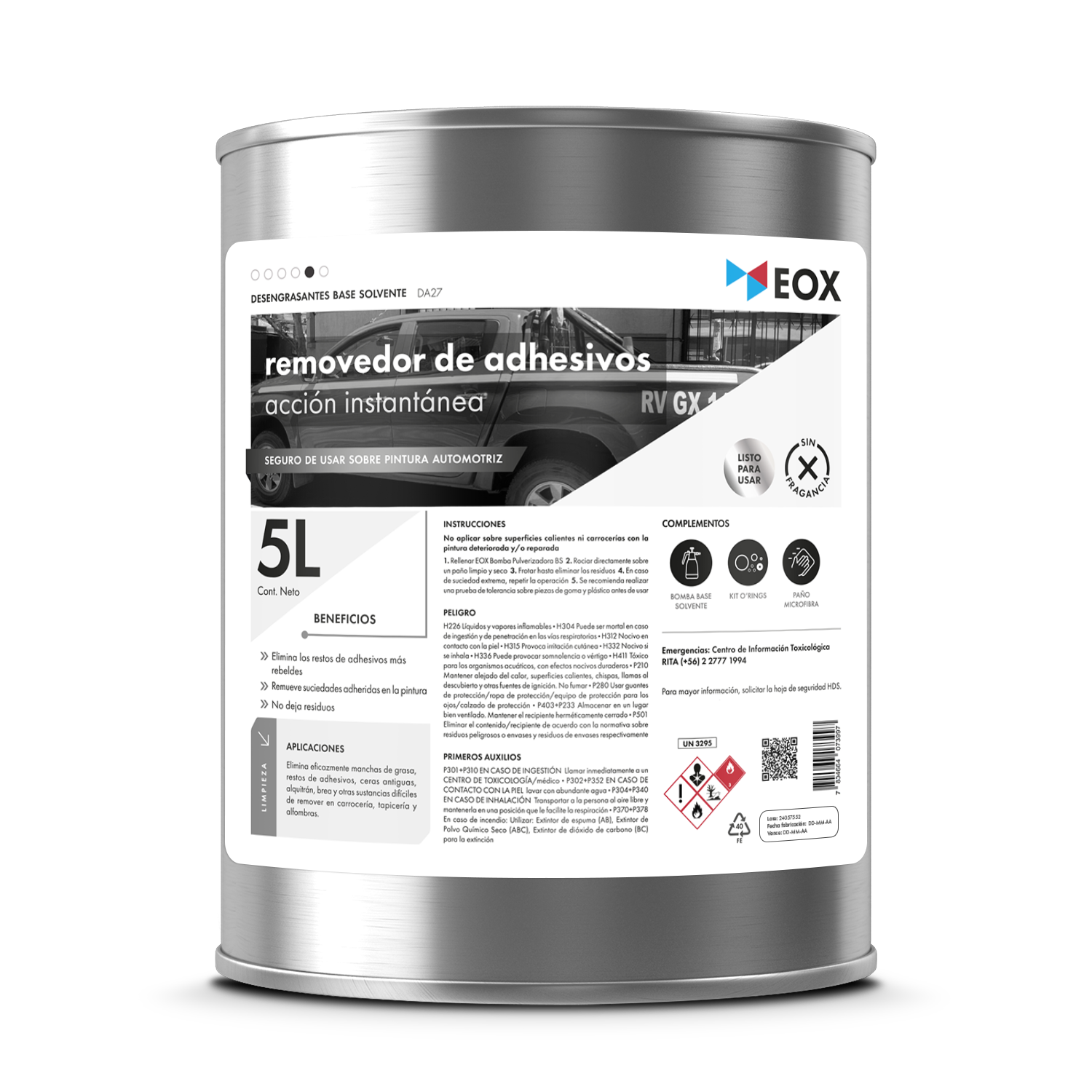 [DA27] Removedor de Adhesivos | Acción Instantánea