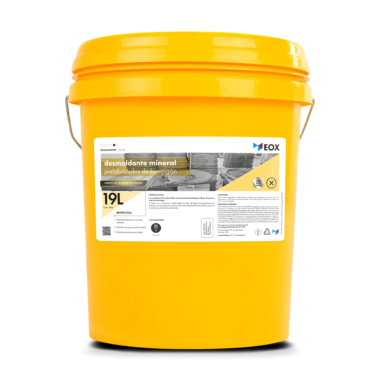 [DC04] Desmoldante Mineral | Prefabricados de Hormigón