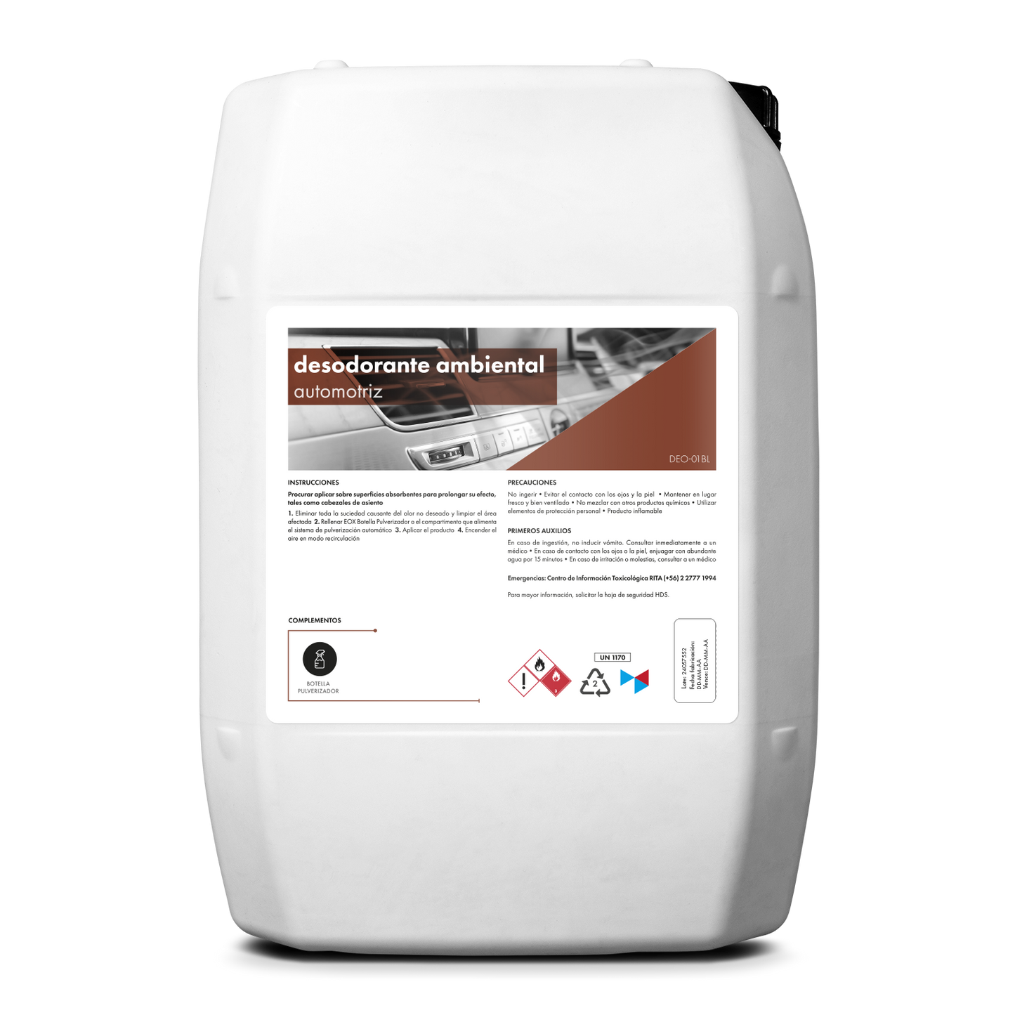 [DEO01] Desodorante Ambiental | Automotriz