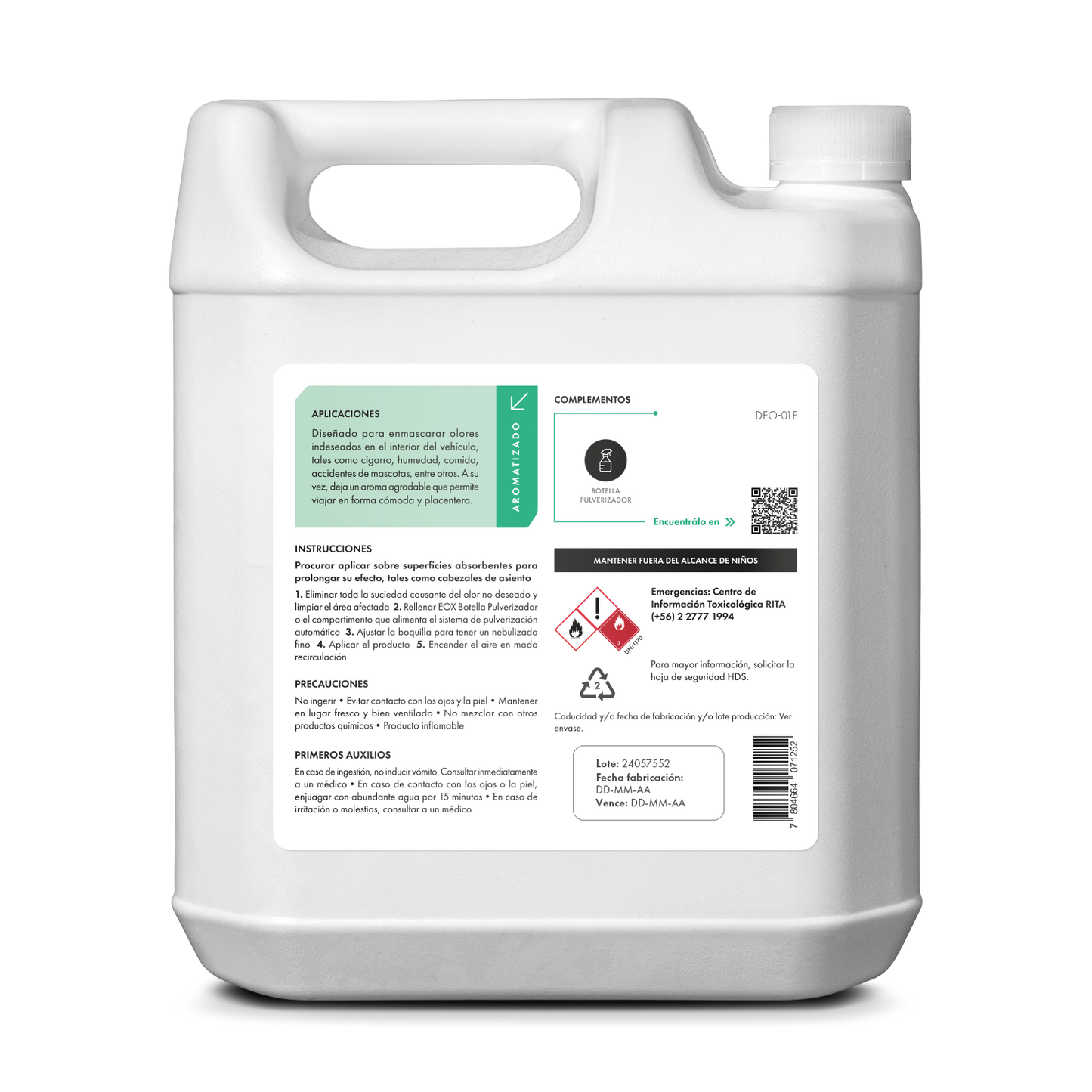 [DEO01] Desodorante Ambiental | Automotriz