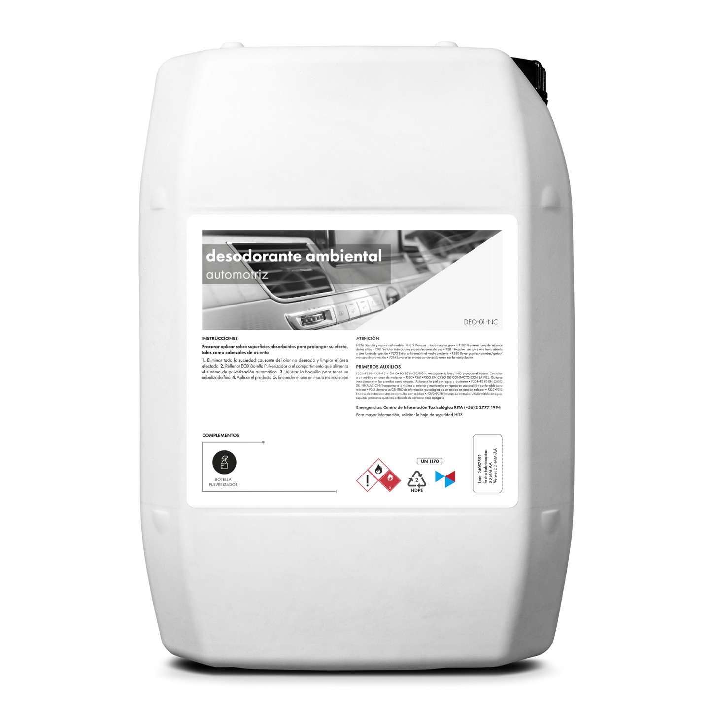 [DEO01] Desodorante Ambiental | Automotriz