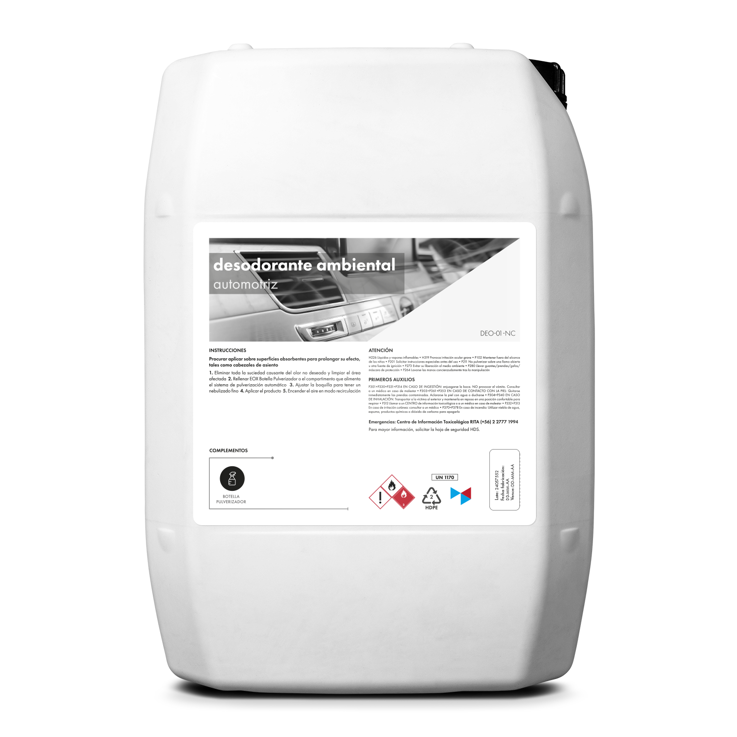 [DEO01] Desodorante Ambiental | Automotriz