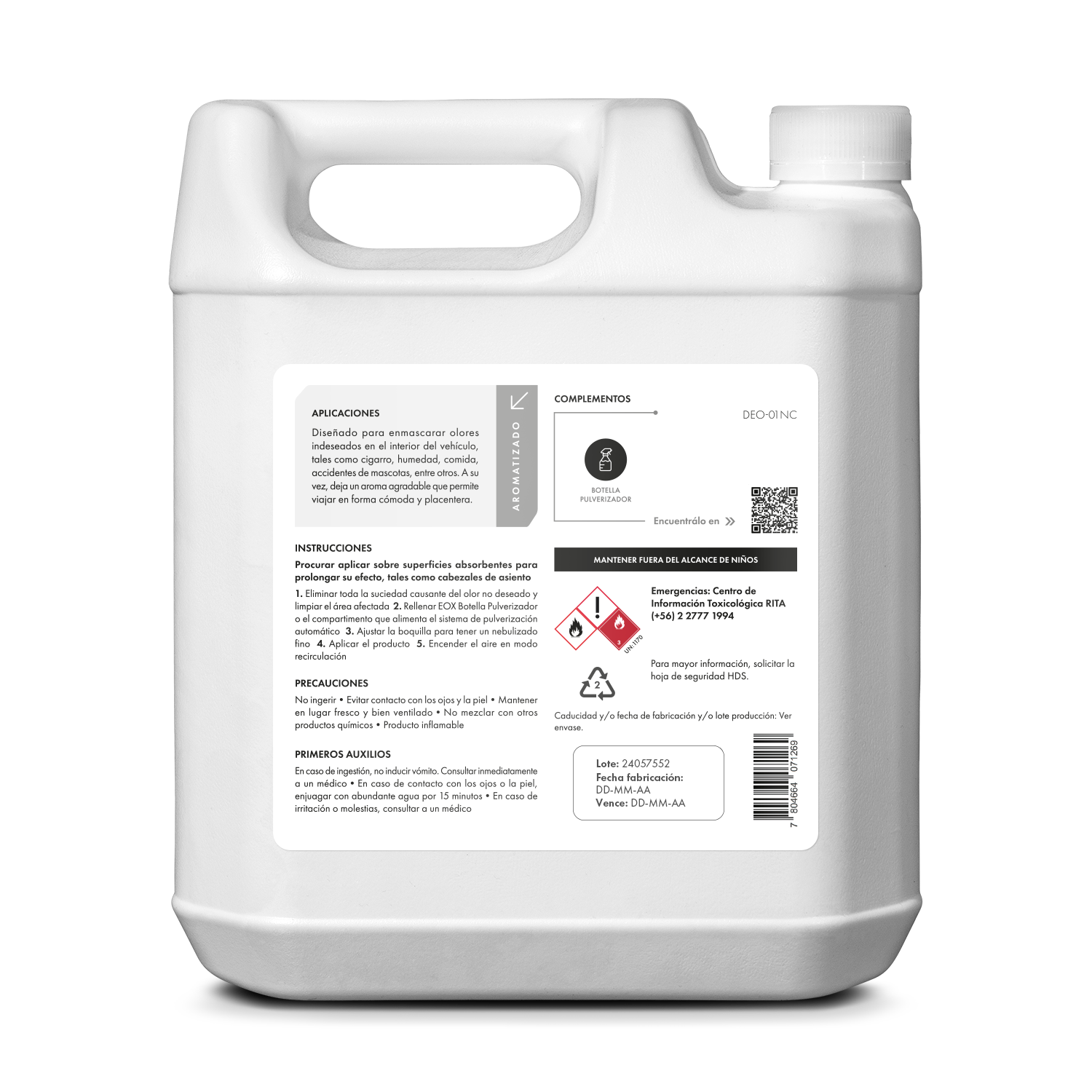 [DEO01] Desodorante Ambiental | Automotriz