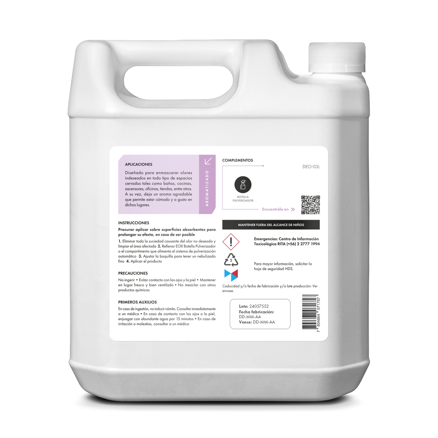 [DEO03] Desodorante Ambiental | Base Agua