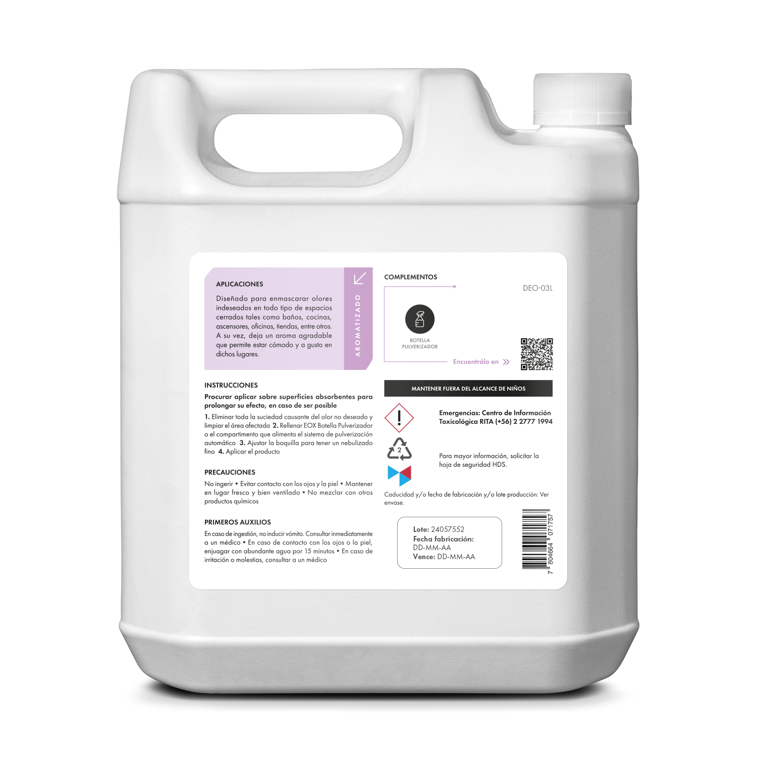 [DEO03] Desodorante Ambiental | Base Agua