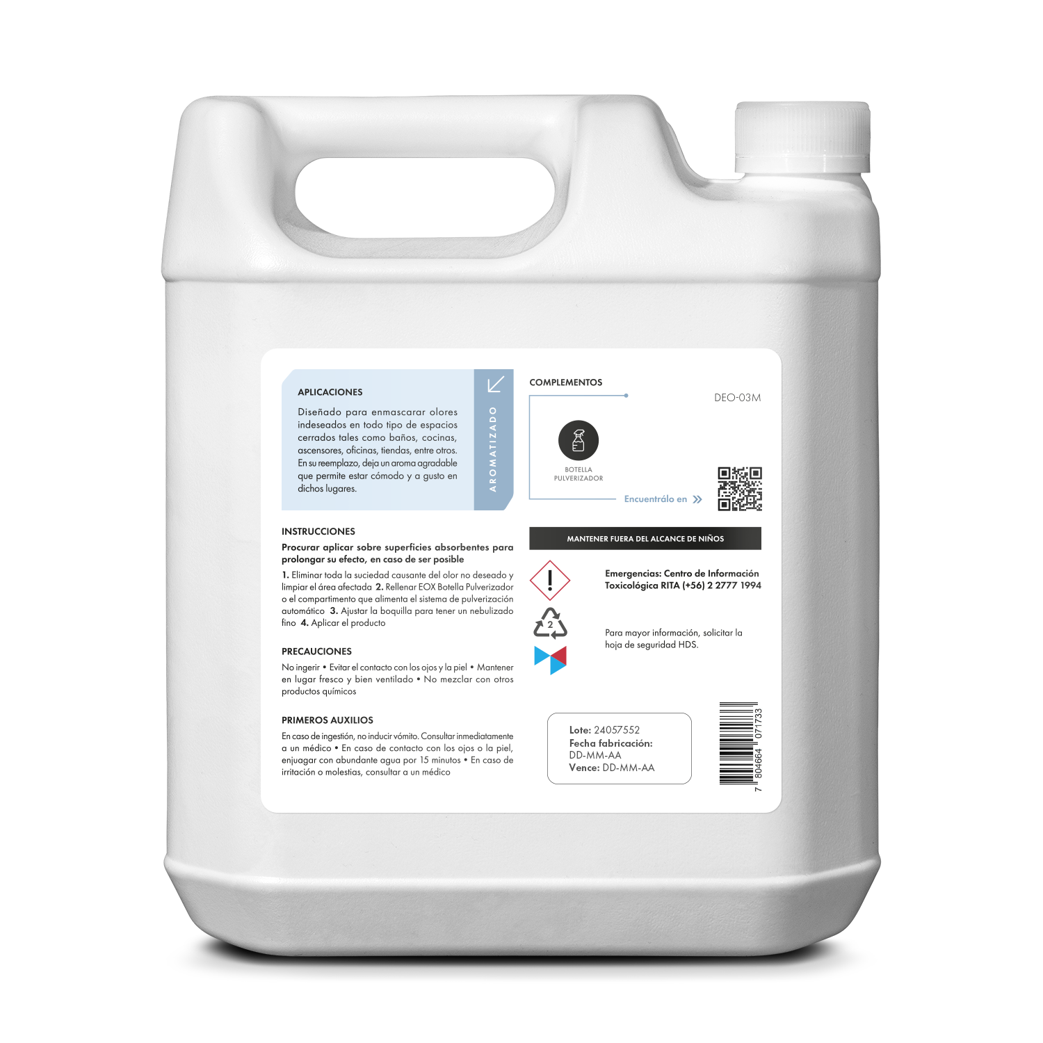 [DEO03] Desodorante Ambiental | Base Agua