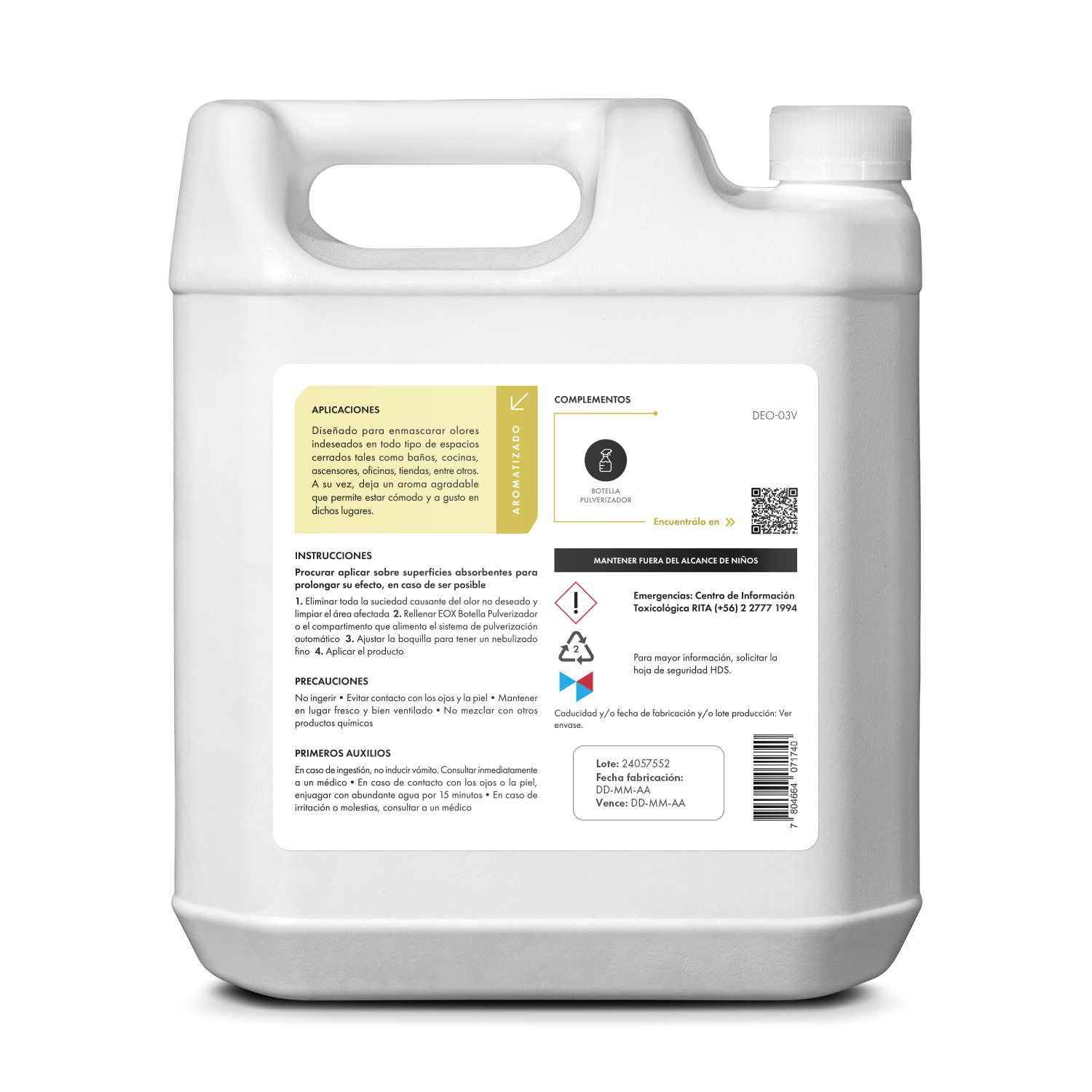 [DEO03] Desodorante Ambiental | Base Agua