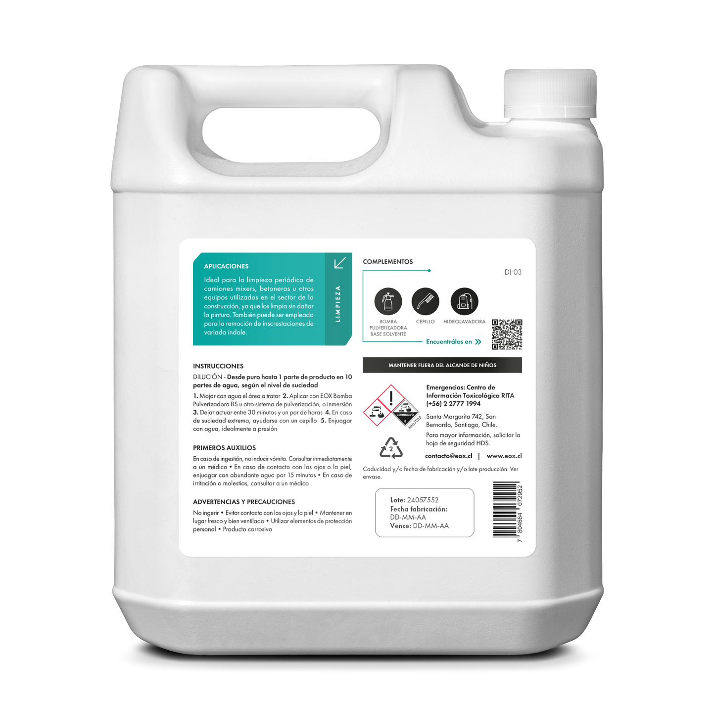 [DI03] Removedor de Incrustaciones | Superficies Delicadas