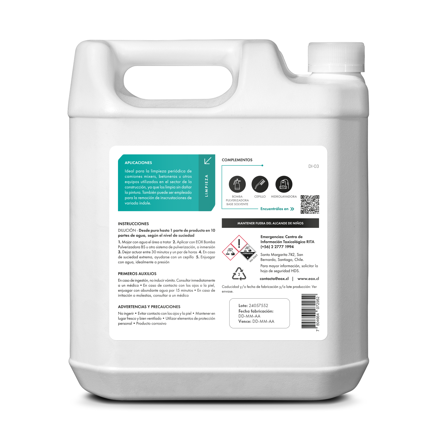 [DI03] Removedor de Incrustaciones | Superficies Delicadas