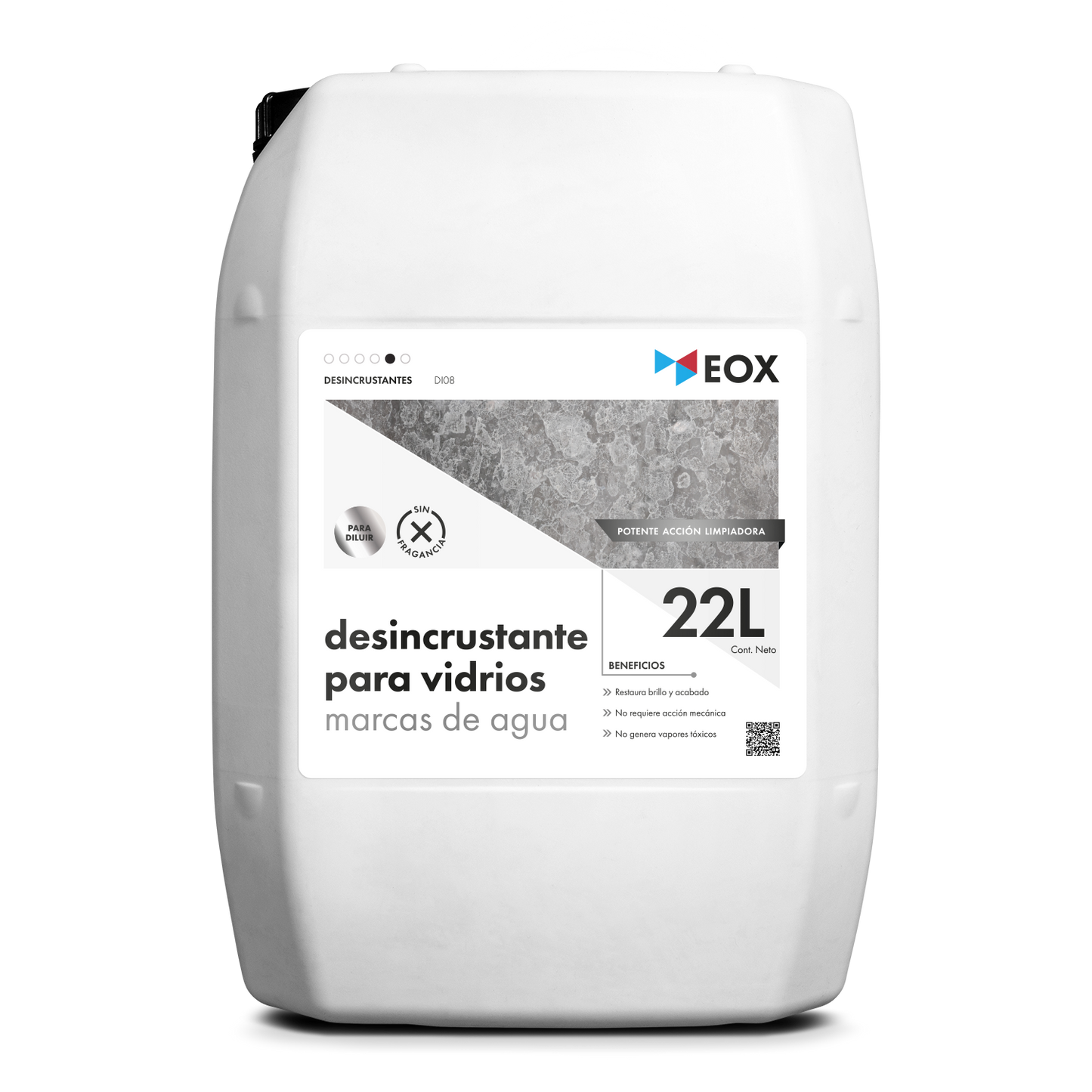 [DI08] Desincrustante para Vidrios | Restauración Profunda
